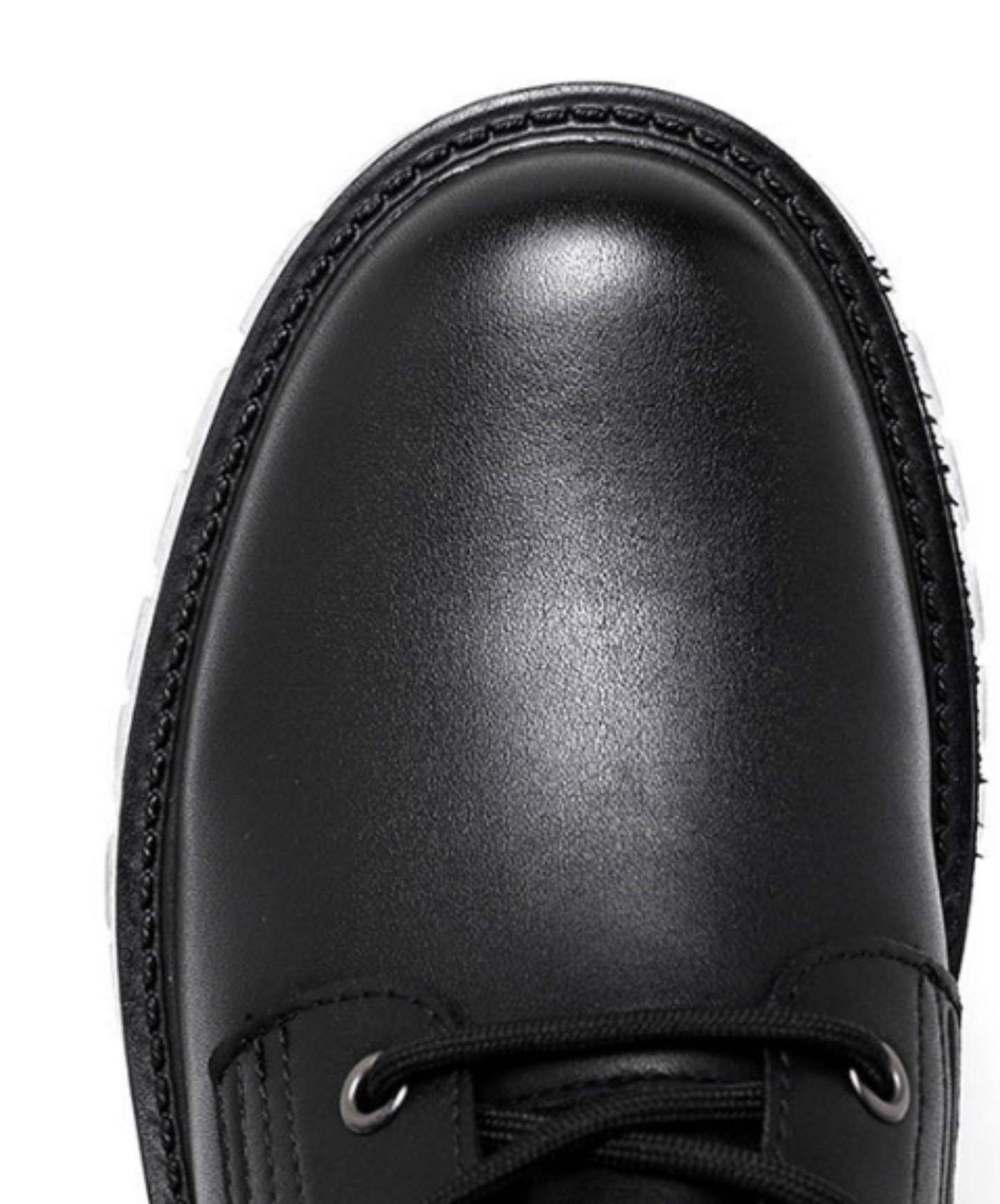 round toe side zip boots EN648