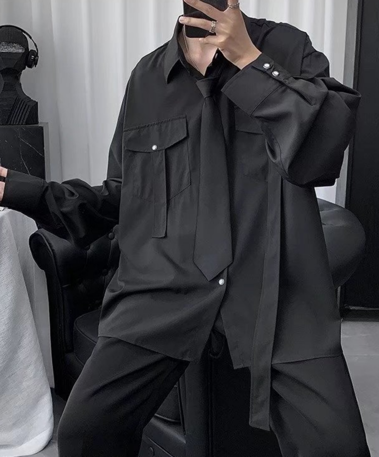 dark tie shirt EN521