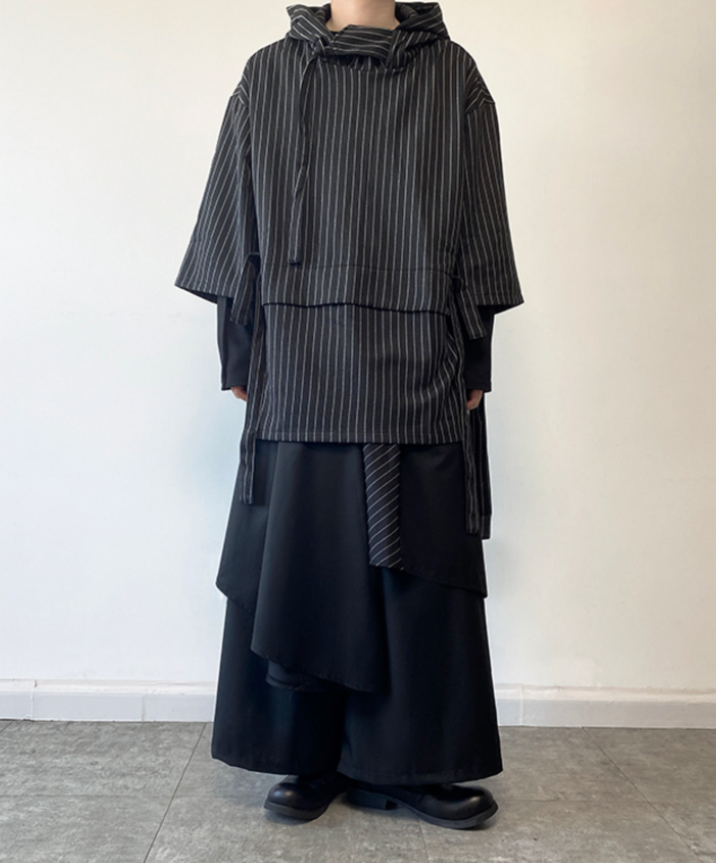 【style11】dark mode outfit set EN892(hoodie + pants set)