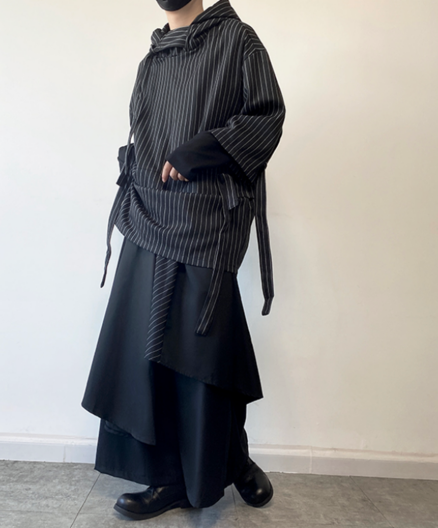 【style11】dark mode outfit set EN892(hoodie + pants set)