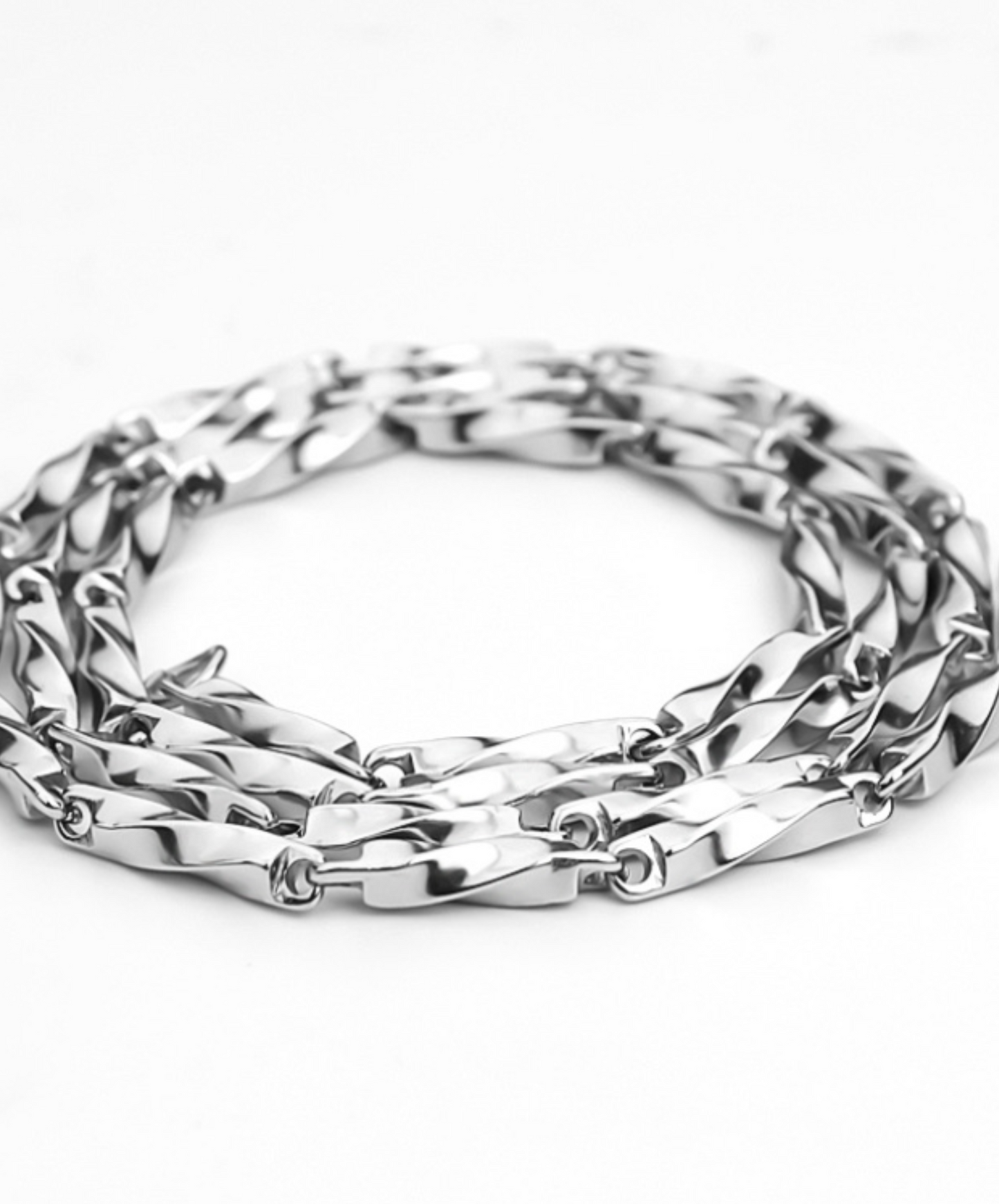 twist chain necklace EN542