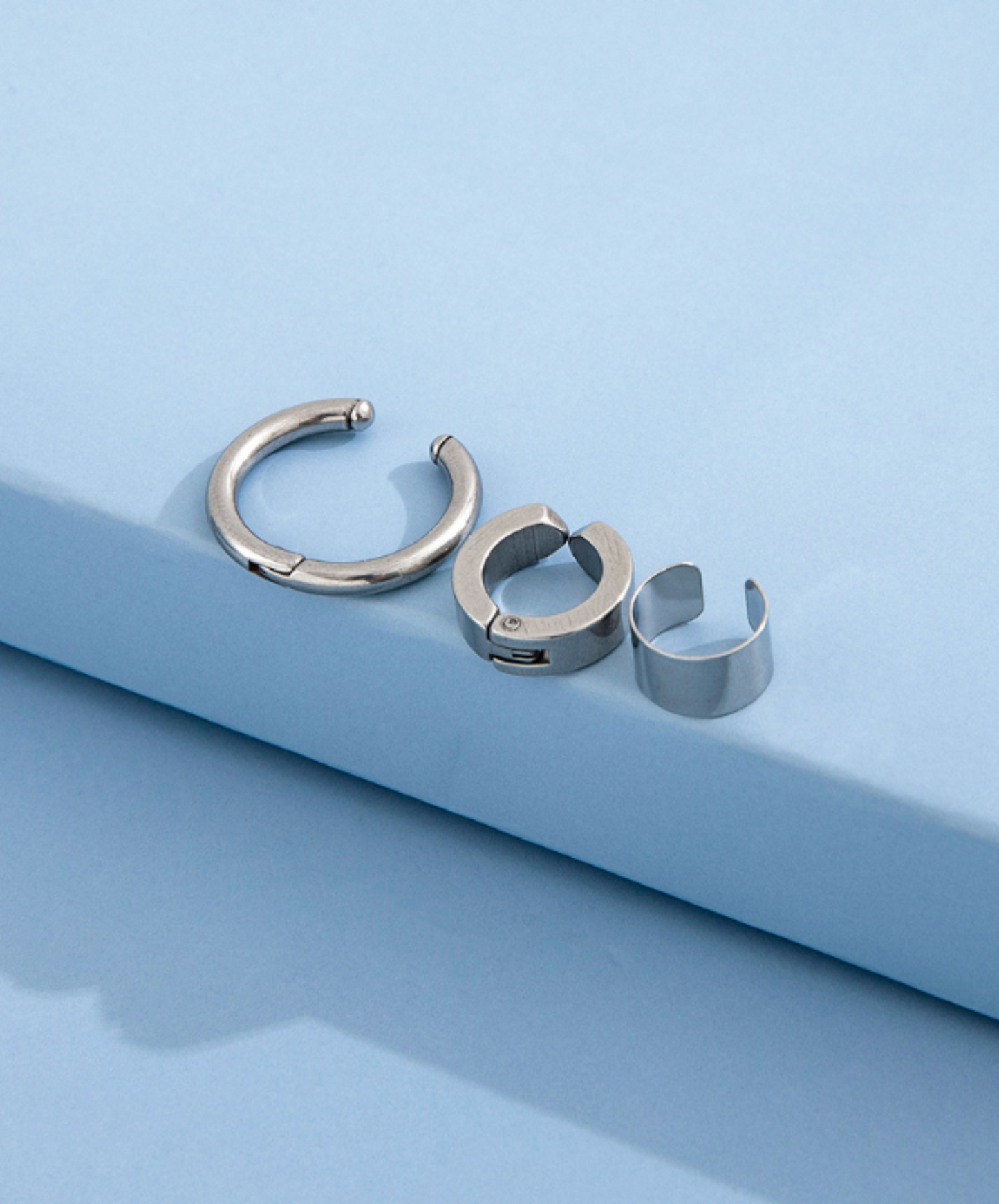 simple ear cuff 3-piece set EN656