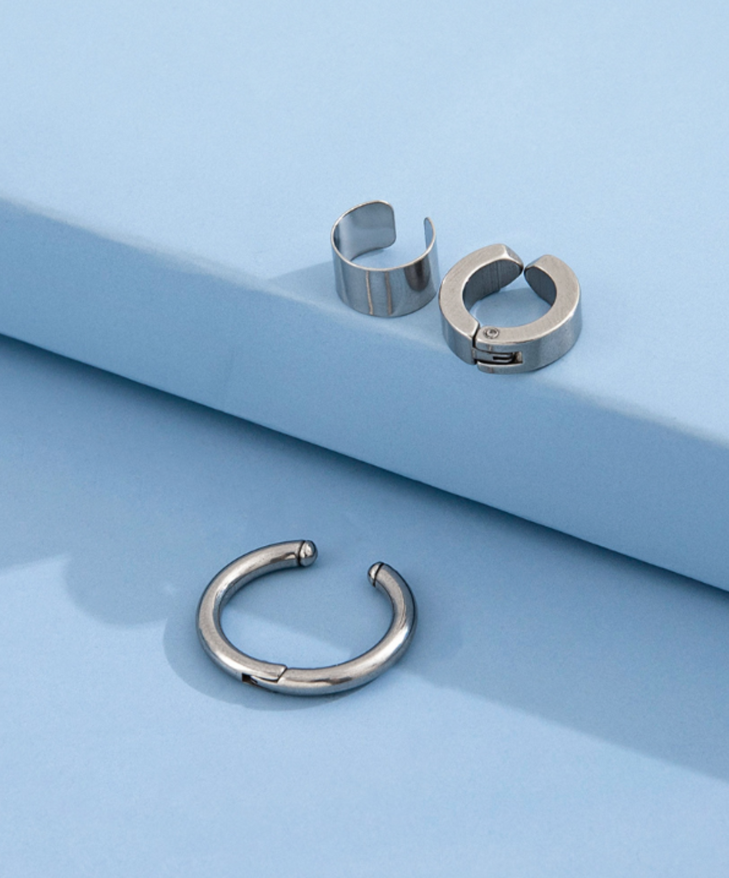 simple ear cuff 3-piece set EN656