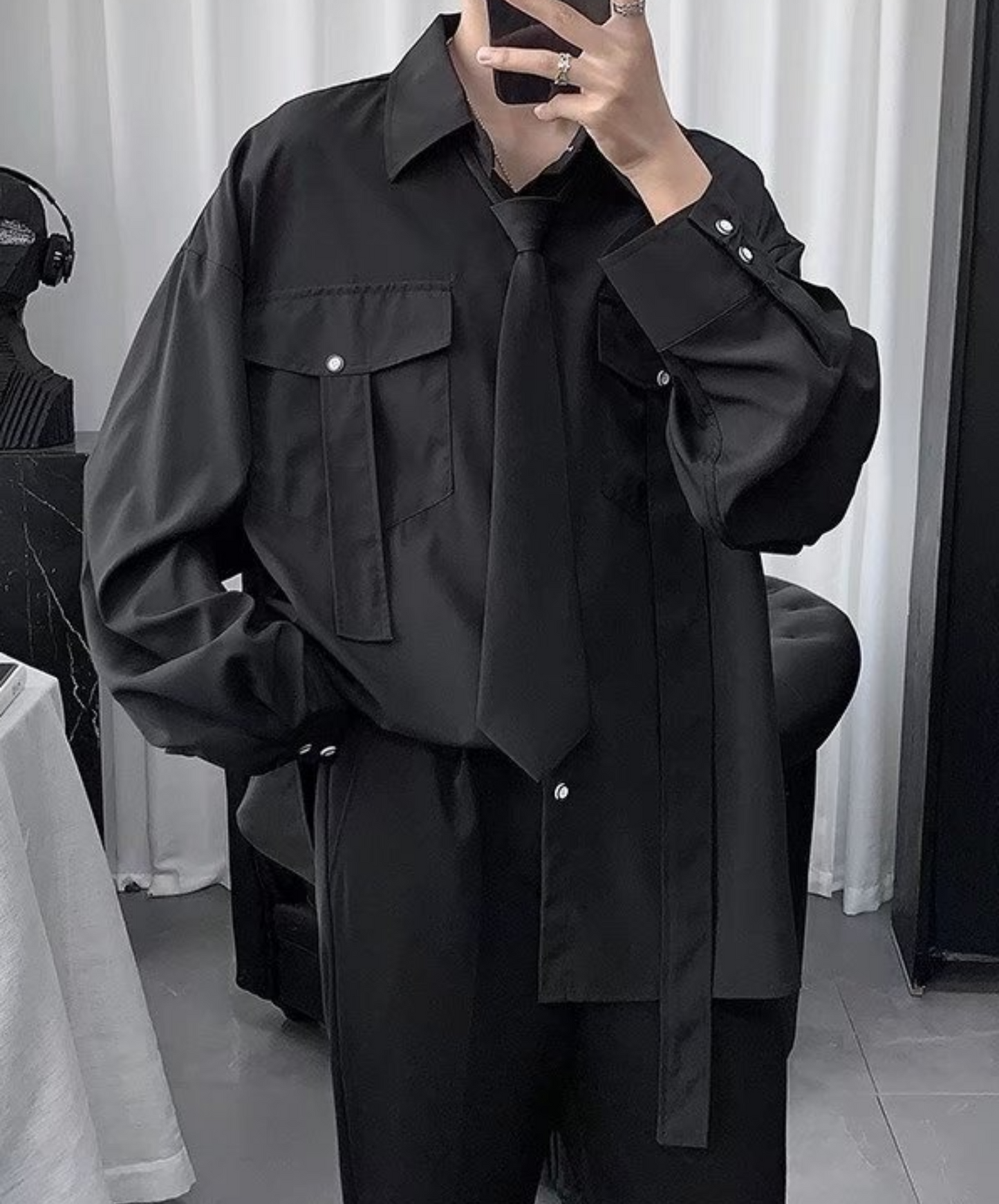 dark tie shirt EN521