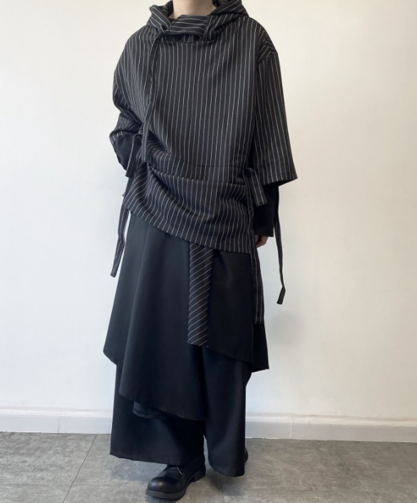 【style11】dark mode outfit set EN892(hoodie + pants set)