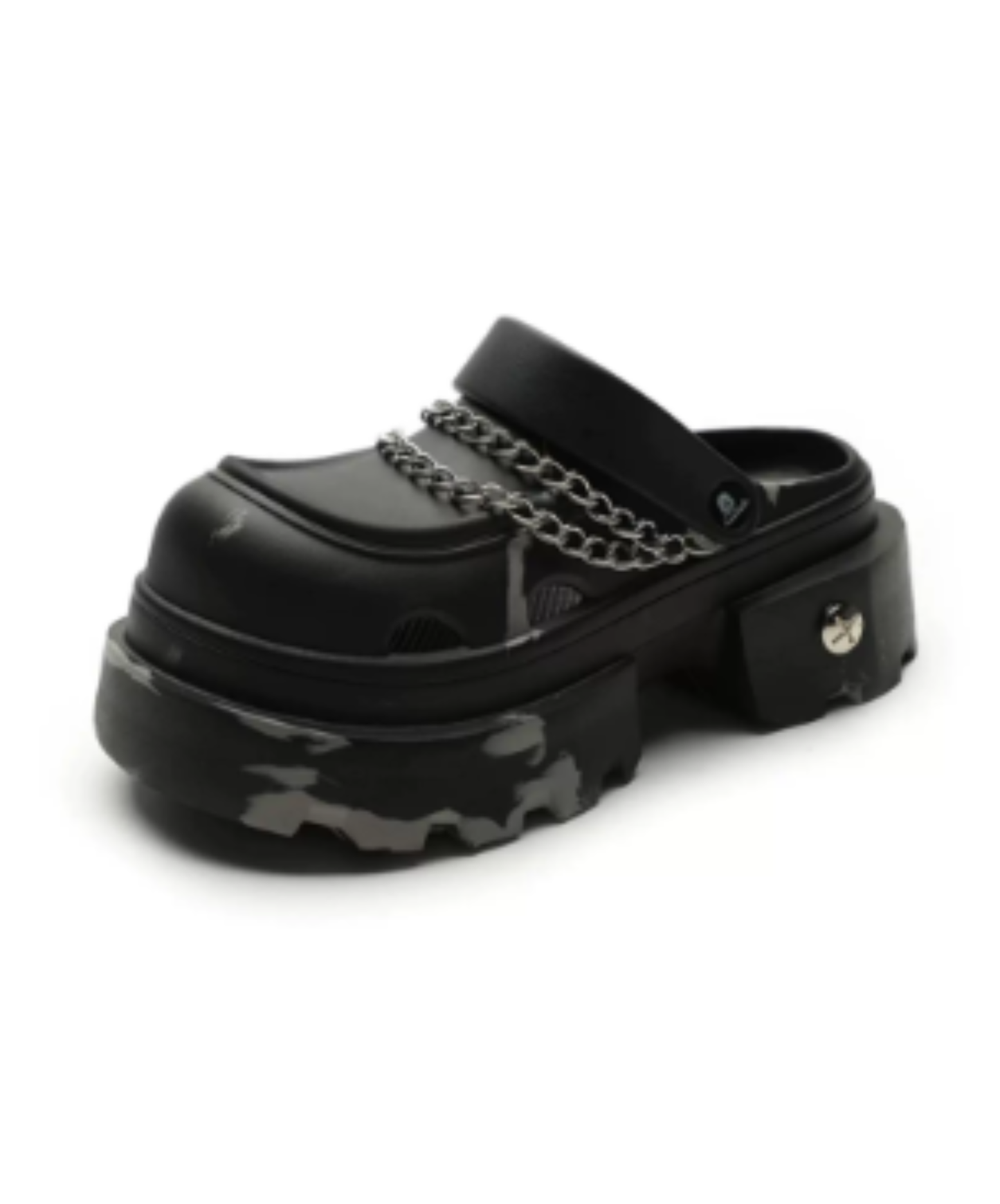 dark punk chain sandals EN2929