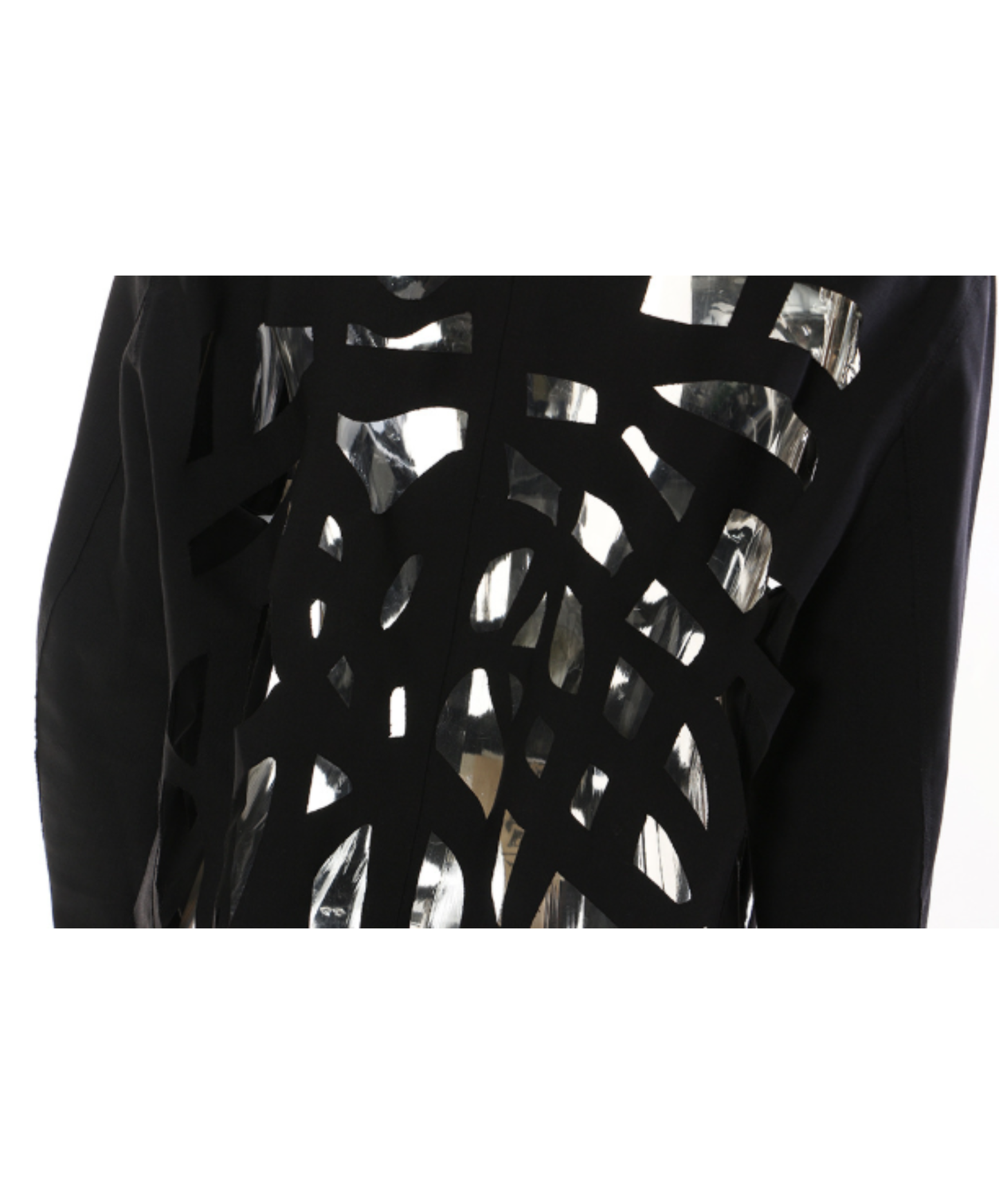 dark artistic cutout jacket EN3081