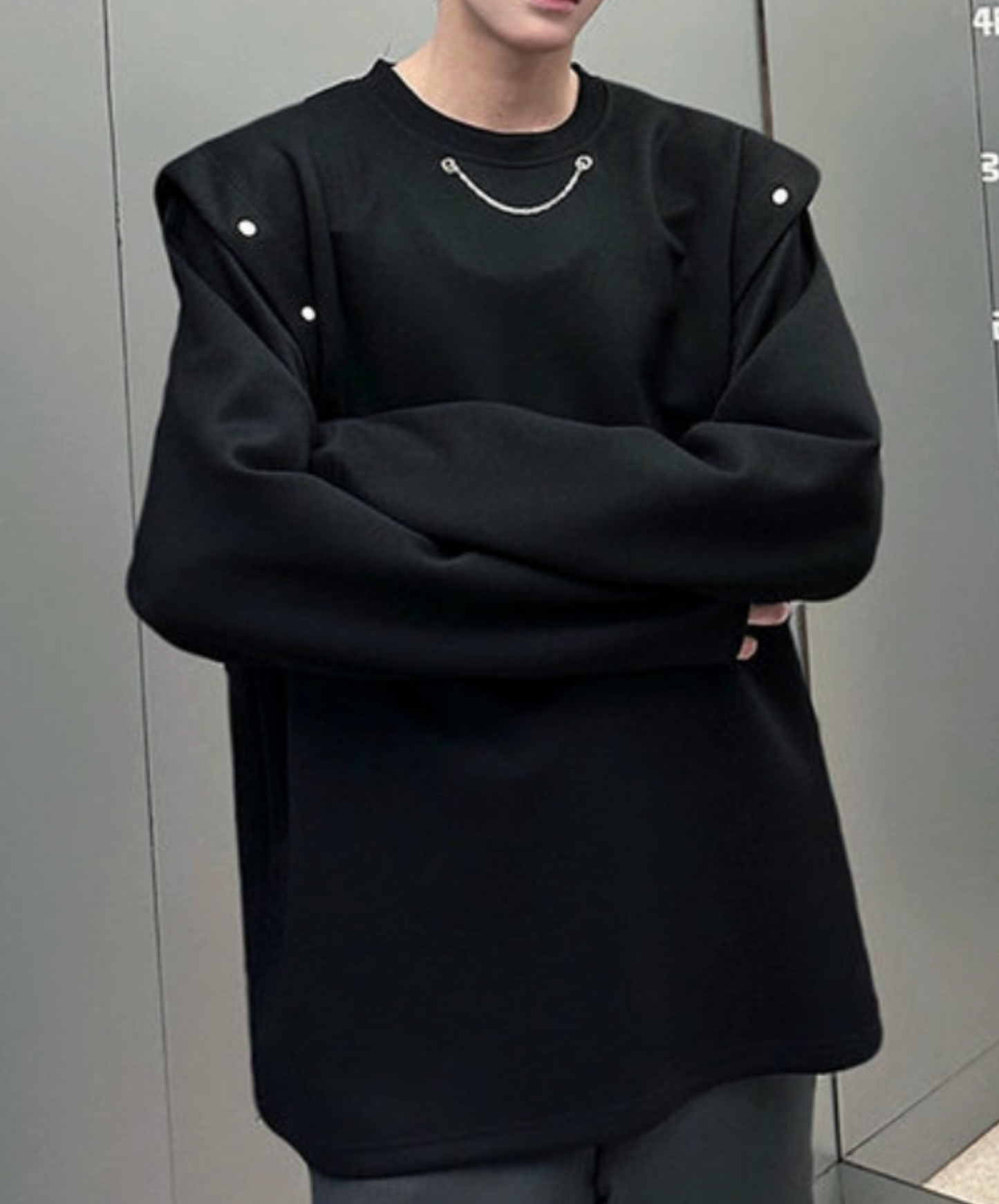 2-way removable sleeves t-shirt EN2648