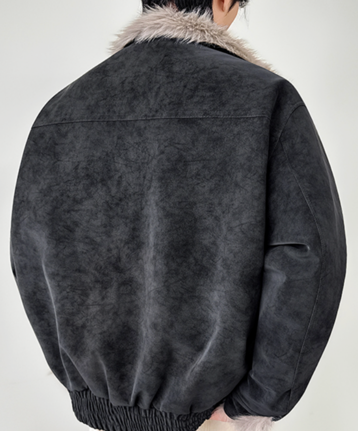 eagle suede fleece lining jacket EN2593