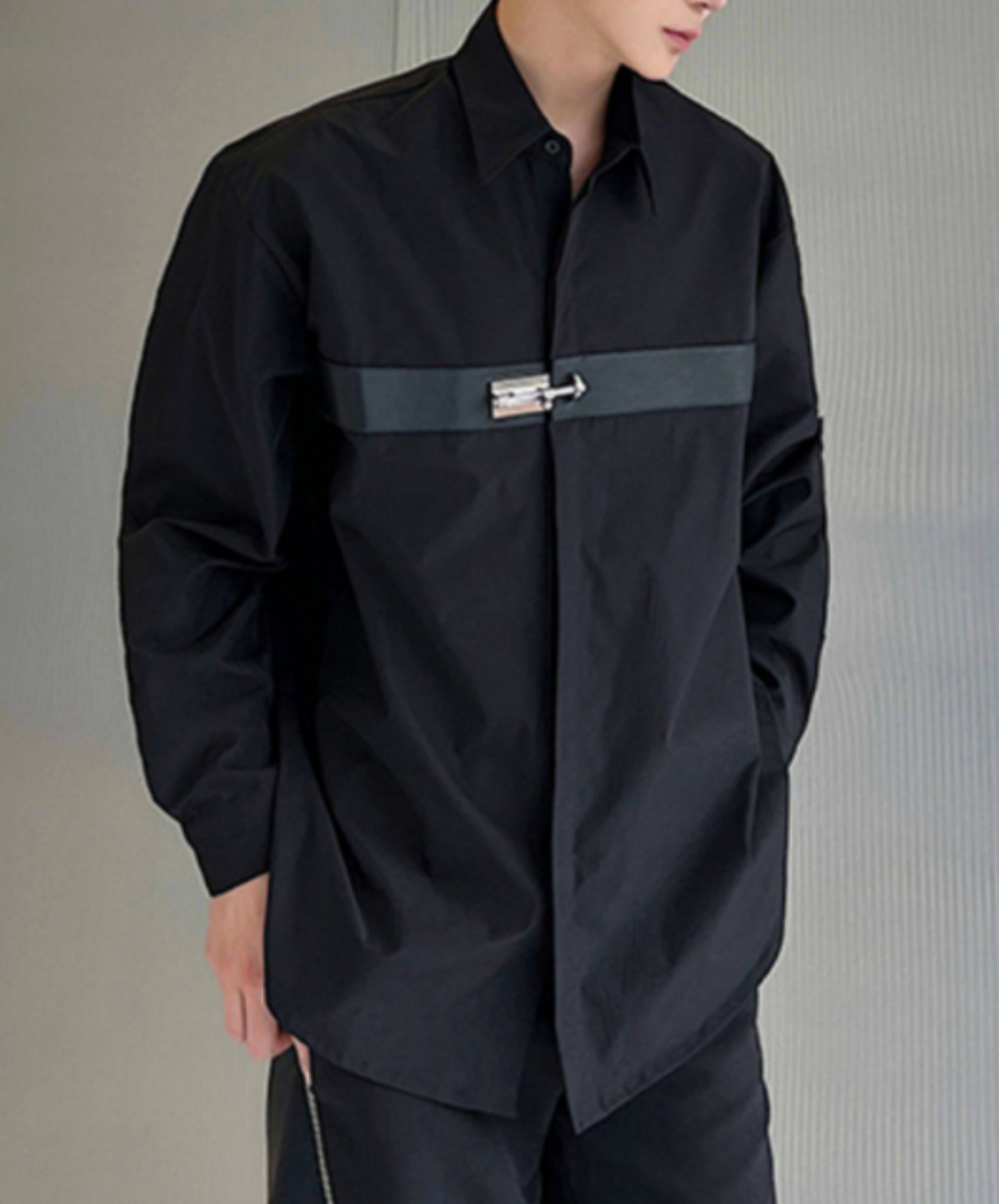 metal rock design border shirt EN2664