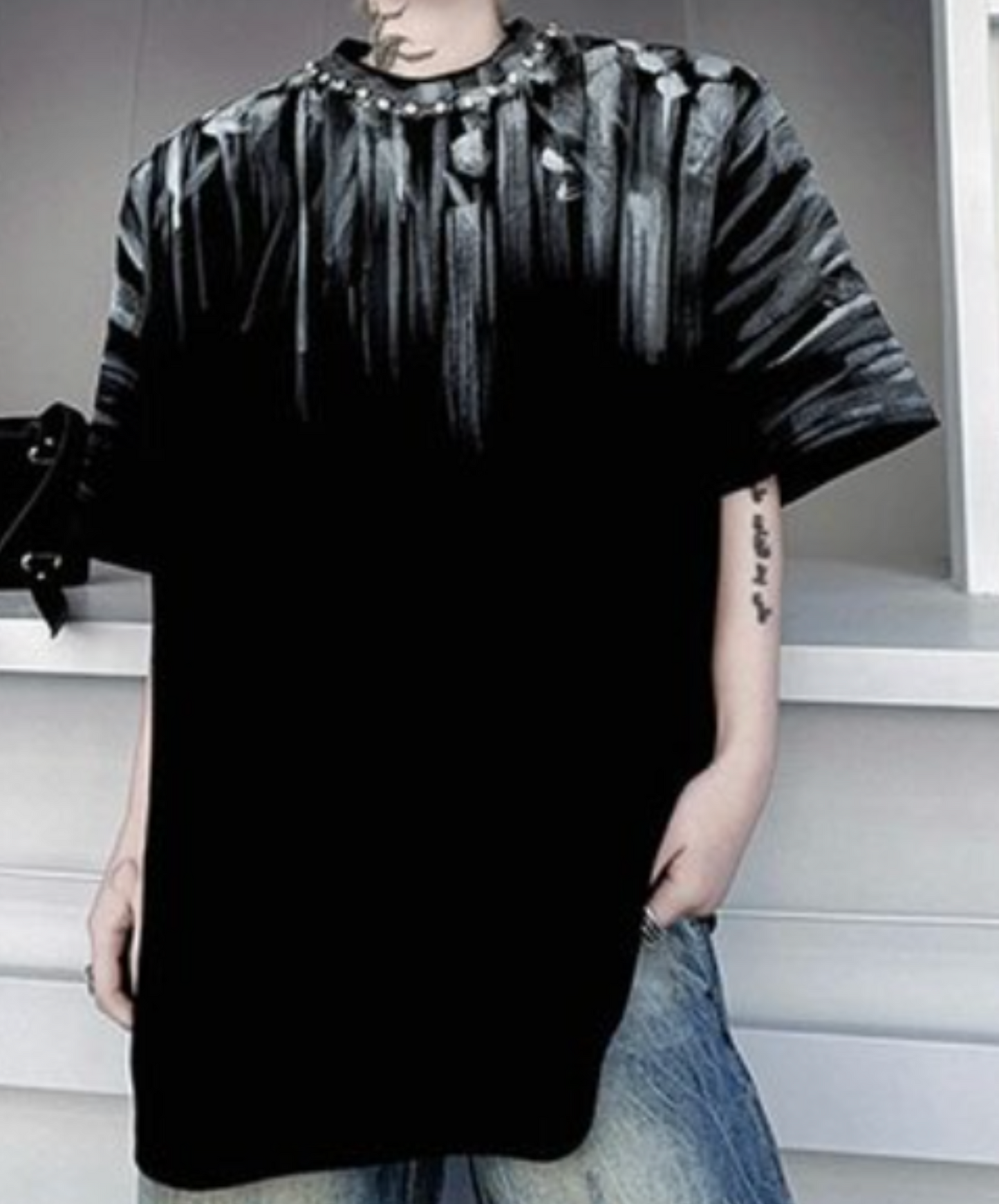 hand drawn gradient design t-shirt EN2071