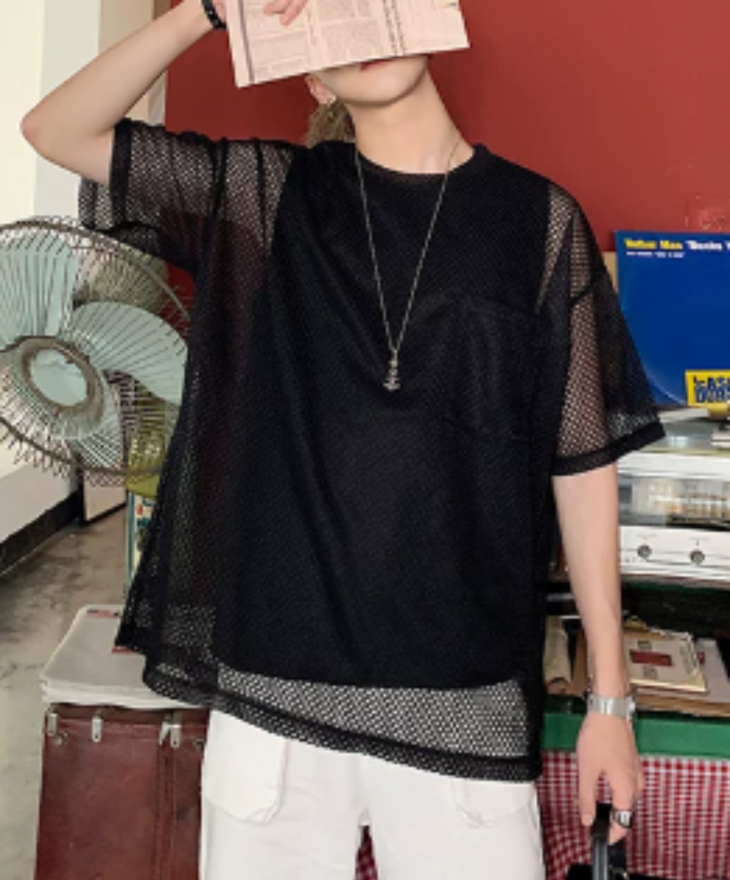 mesh two piece t-shirt EN2928