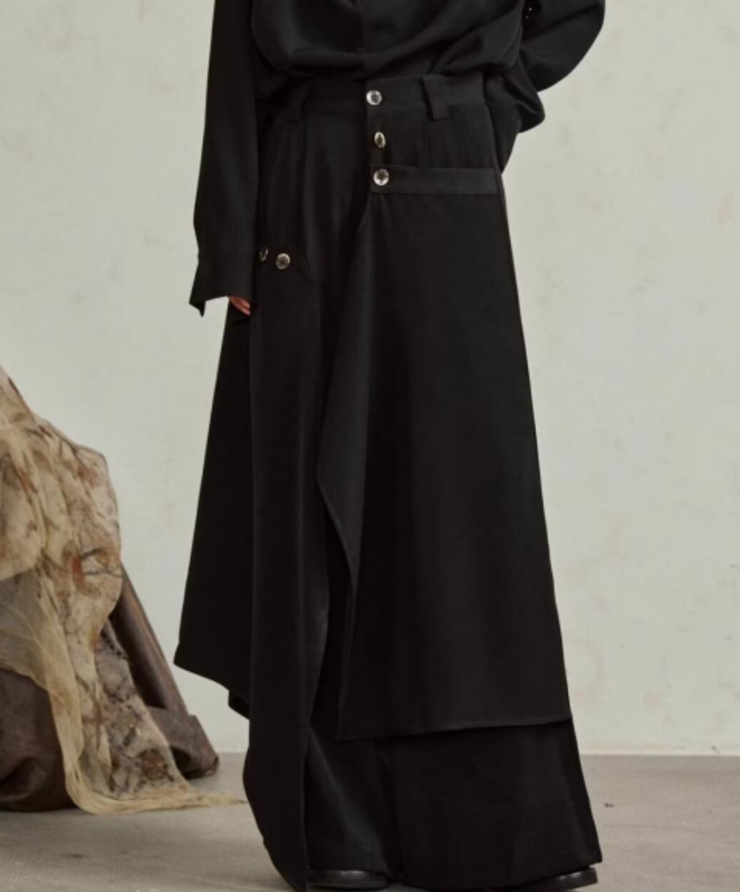 【style81】dark mode outfit set EN2552（hoodie + pants set）