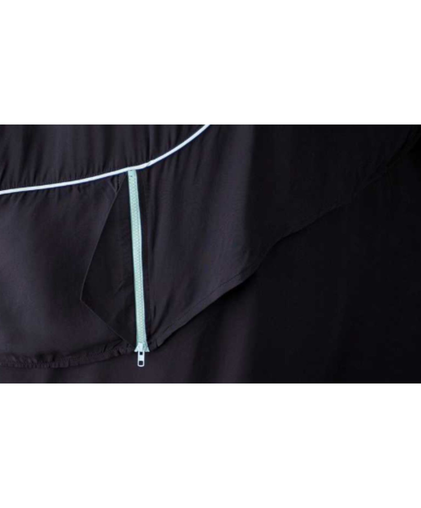 dark fake two-piece asymmetrical design long shirt EN3060