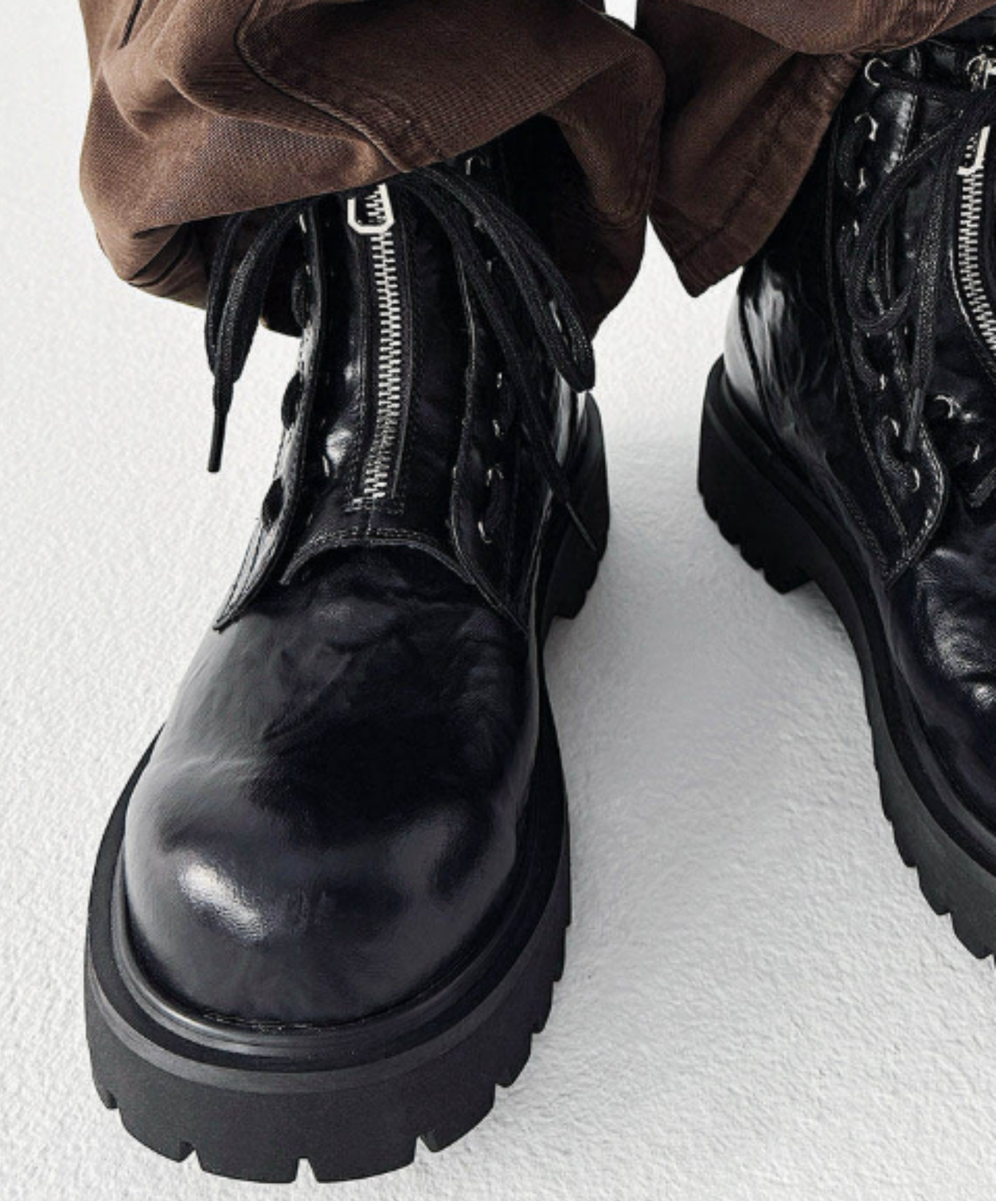 mid heel round toe retro boots EN2681