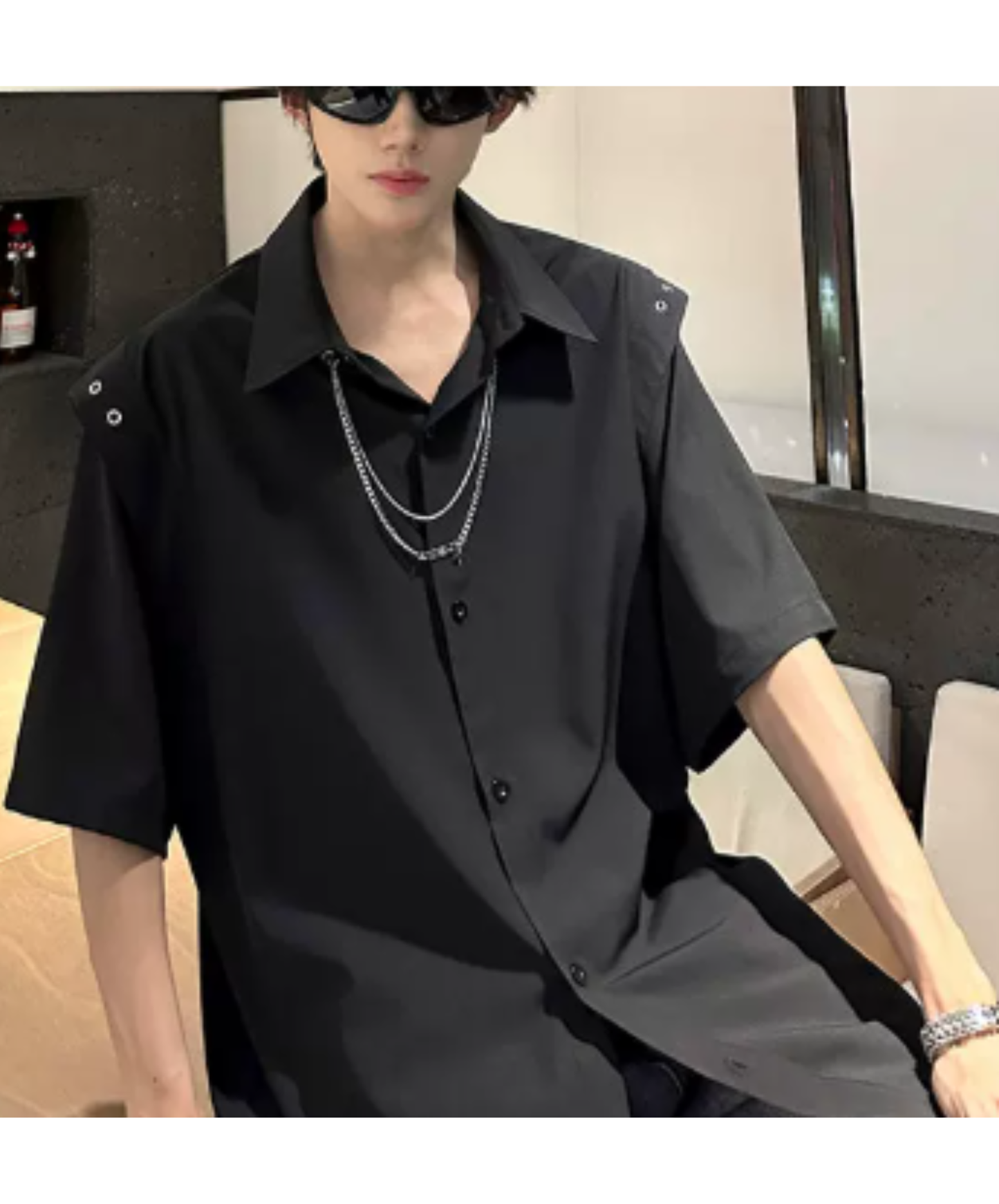 necklace decoration edge shoulder shirt EN2979