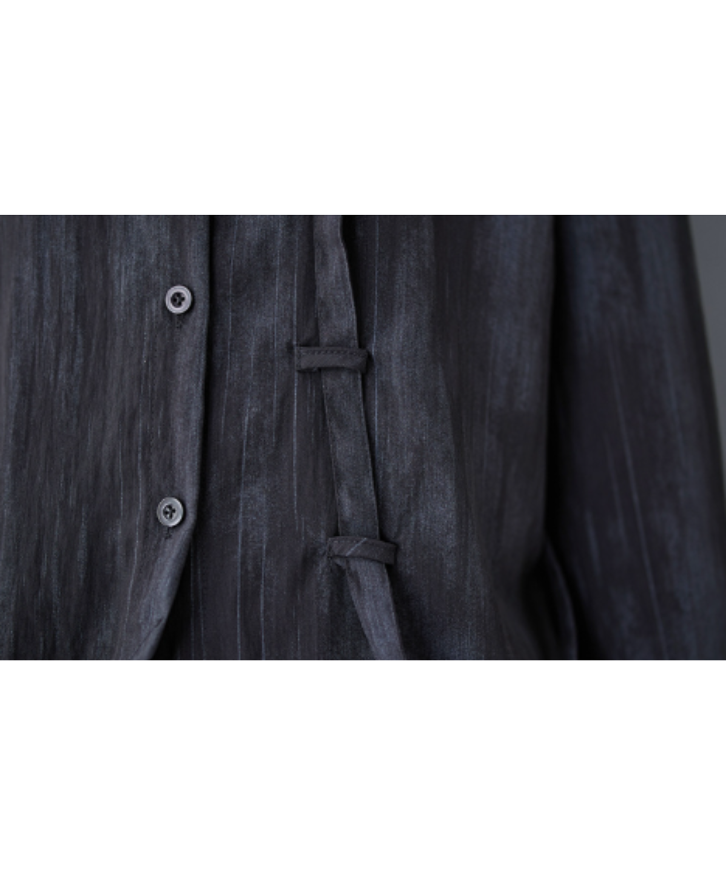 dark asymmetrical and loose-fitting shirt EN3040