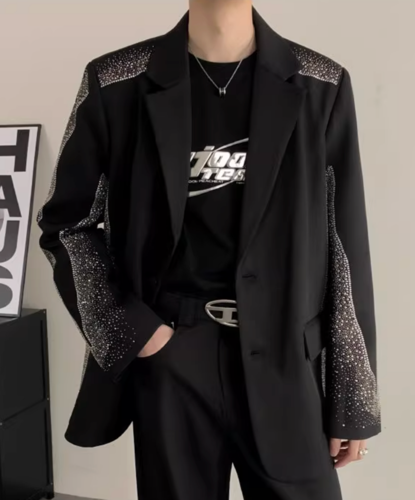 diamond stitch designs jacket EN2432