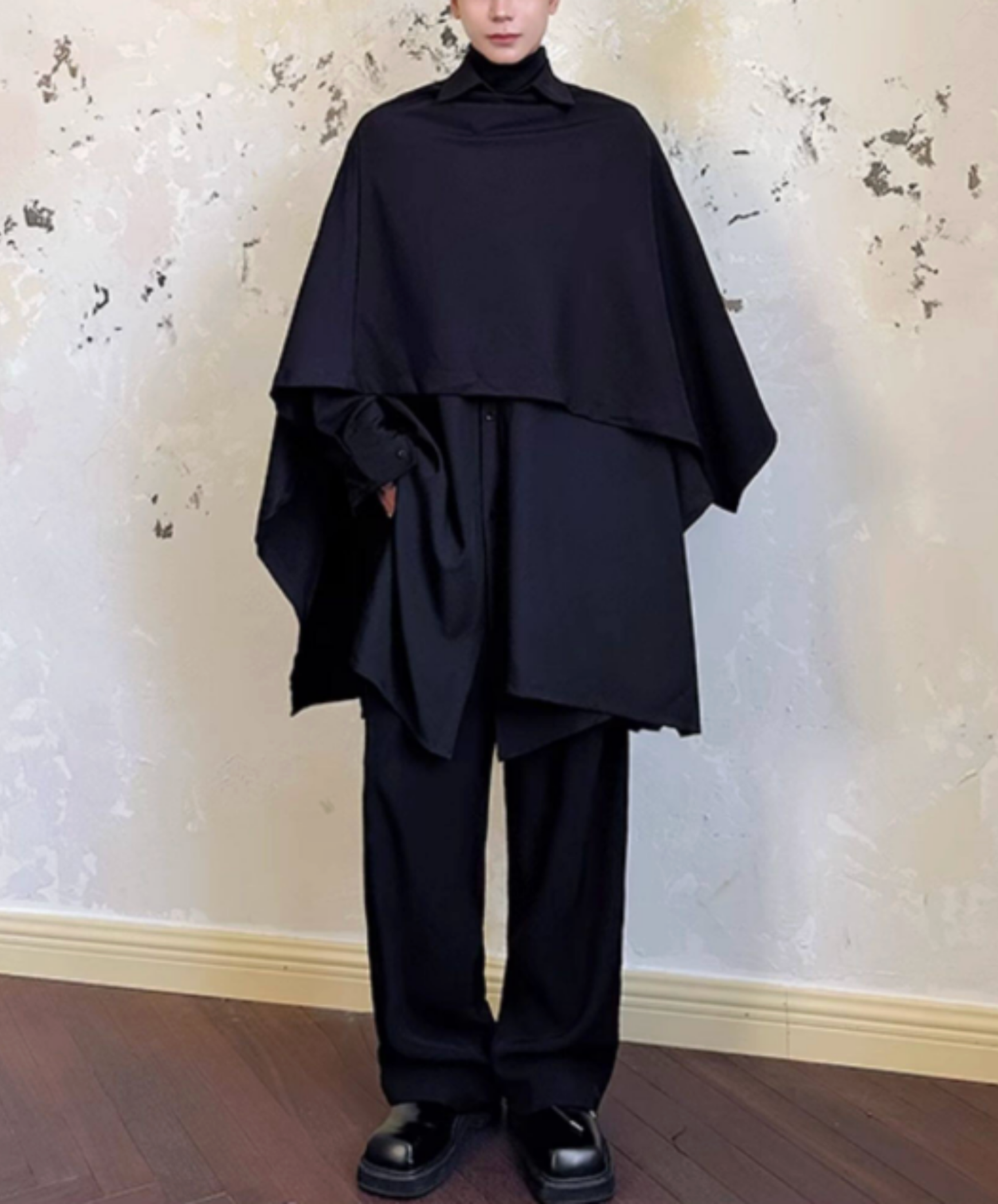 2-way cape shirt EN2751