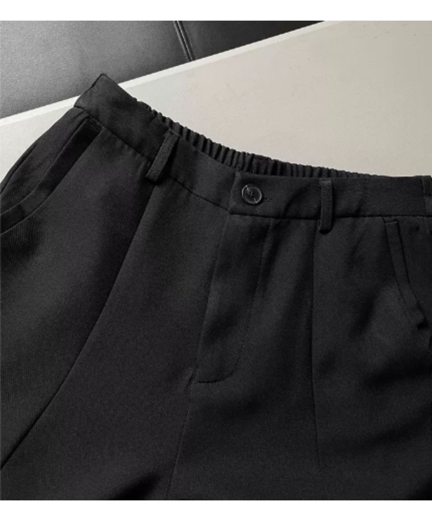 three-dimensional pleats wide pants EN2922