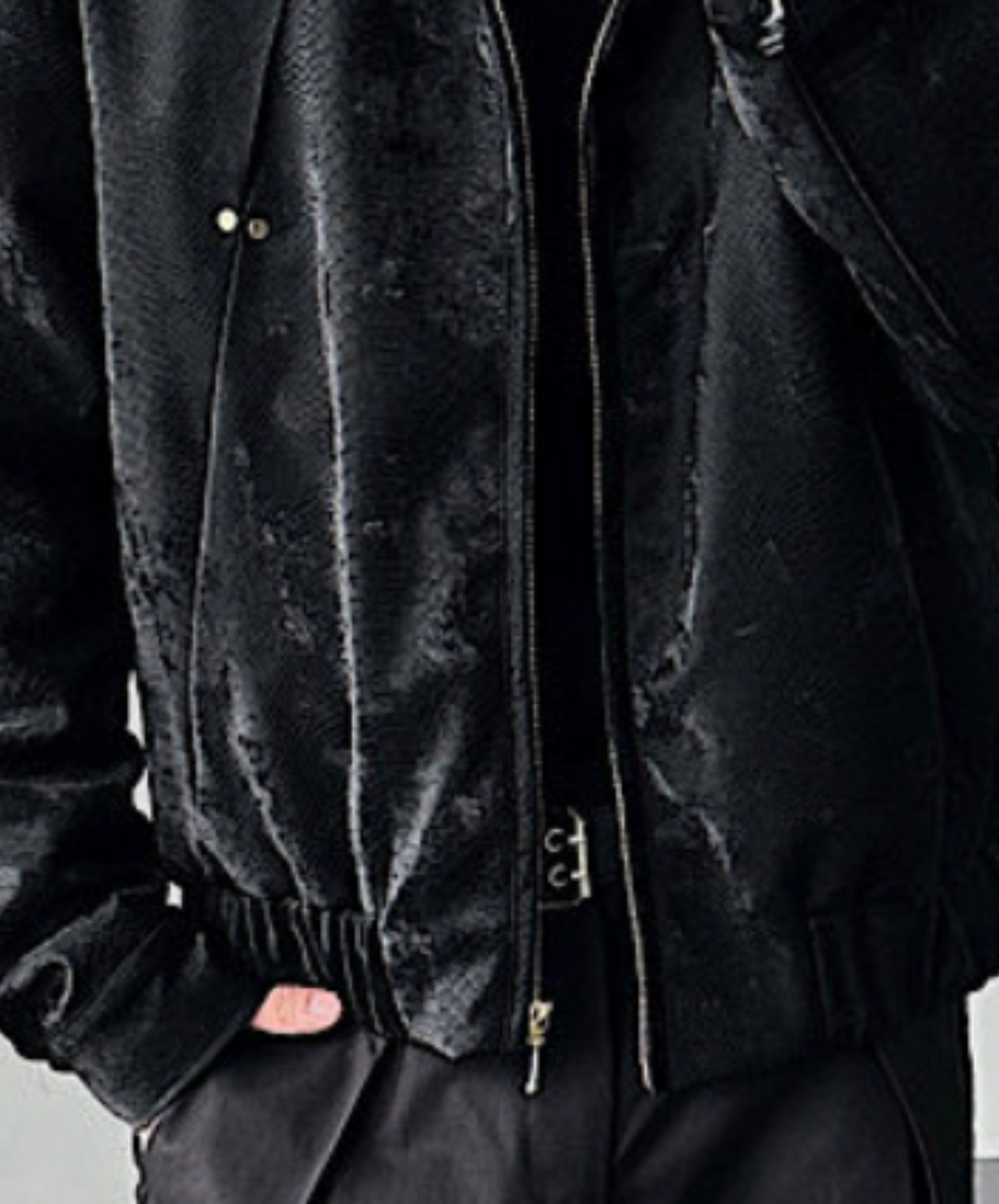 clean fit stand collar jacket EN2570