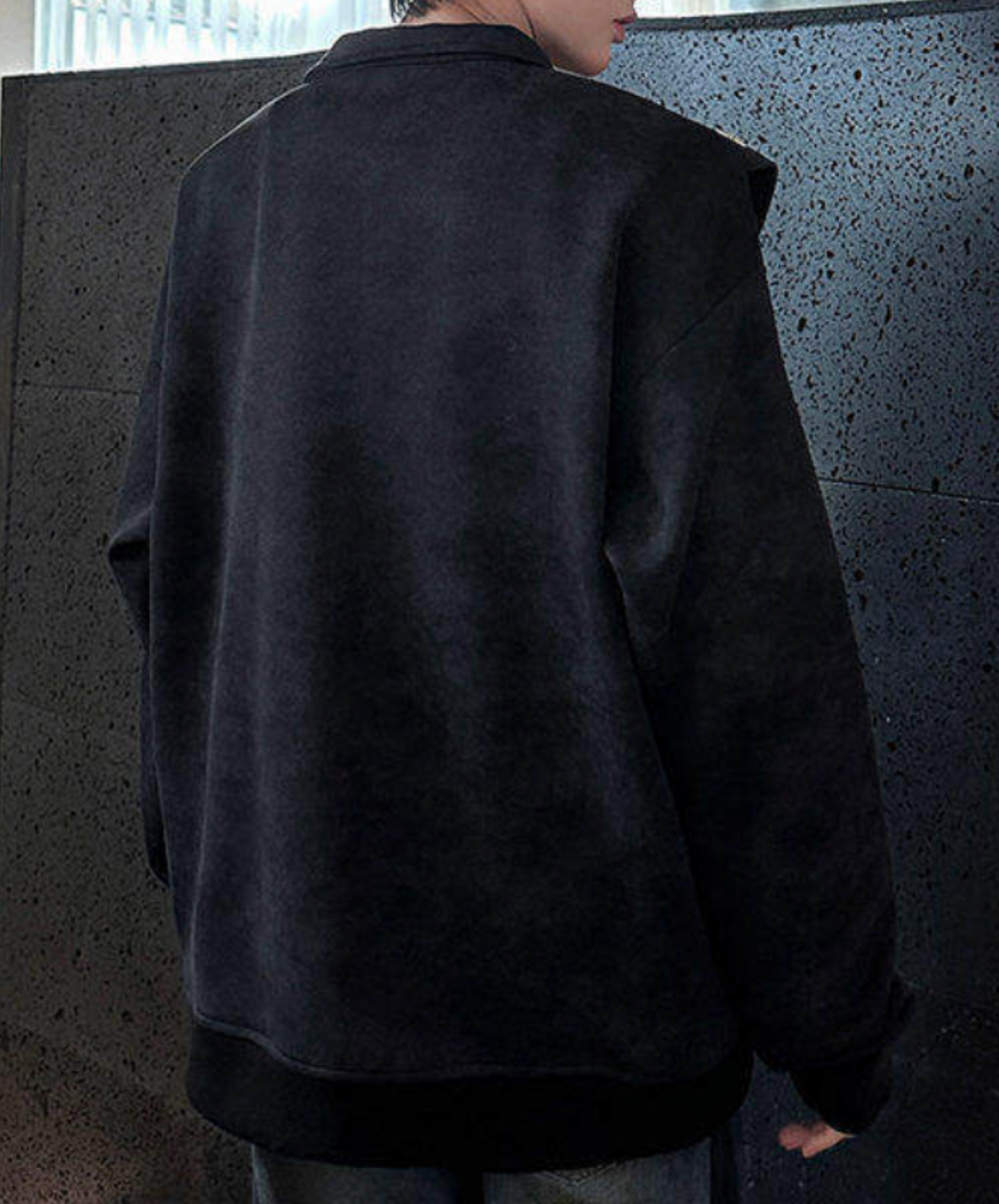 retro tie-dye half zip sweatshirt EN2653