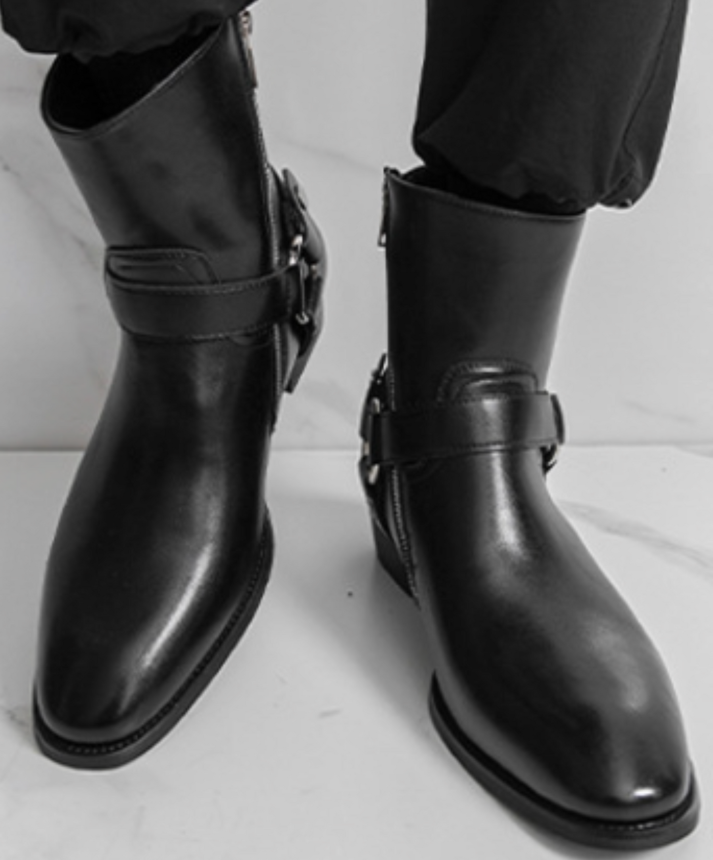 british pointed toe boots EN2527