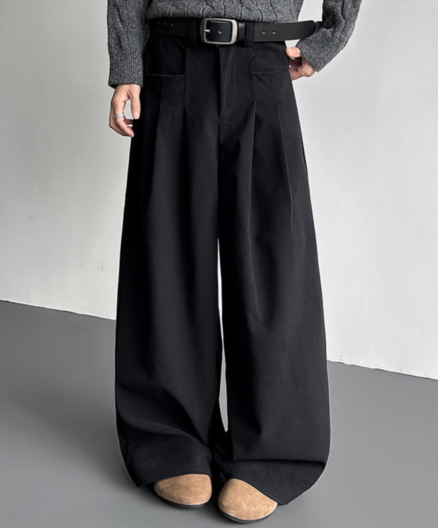 vintage corduroy wide pants EN2590