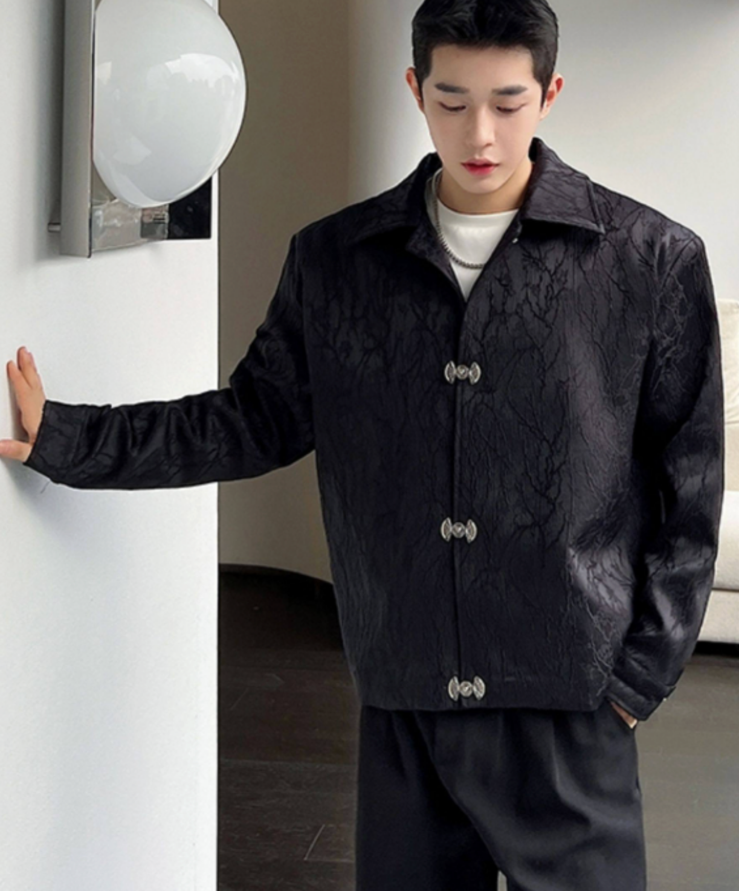 Ivy pattern short length jacket EN2752