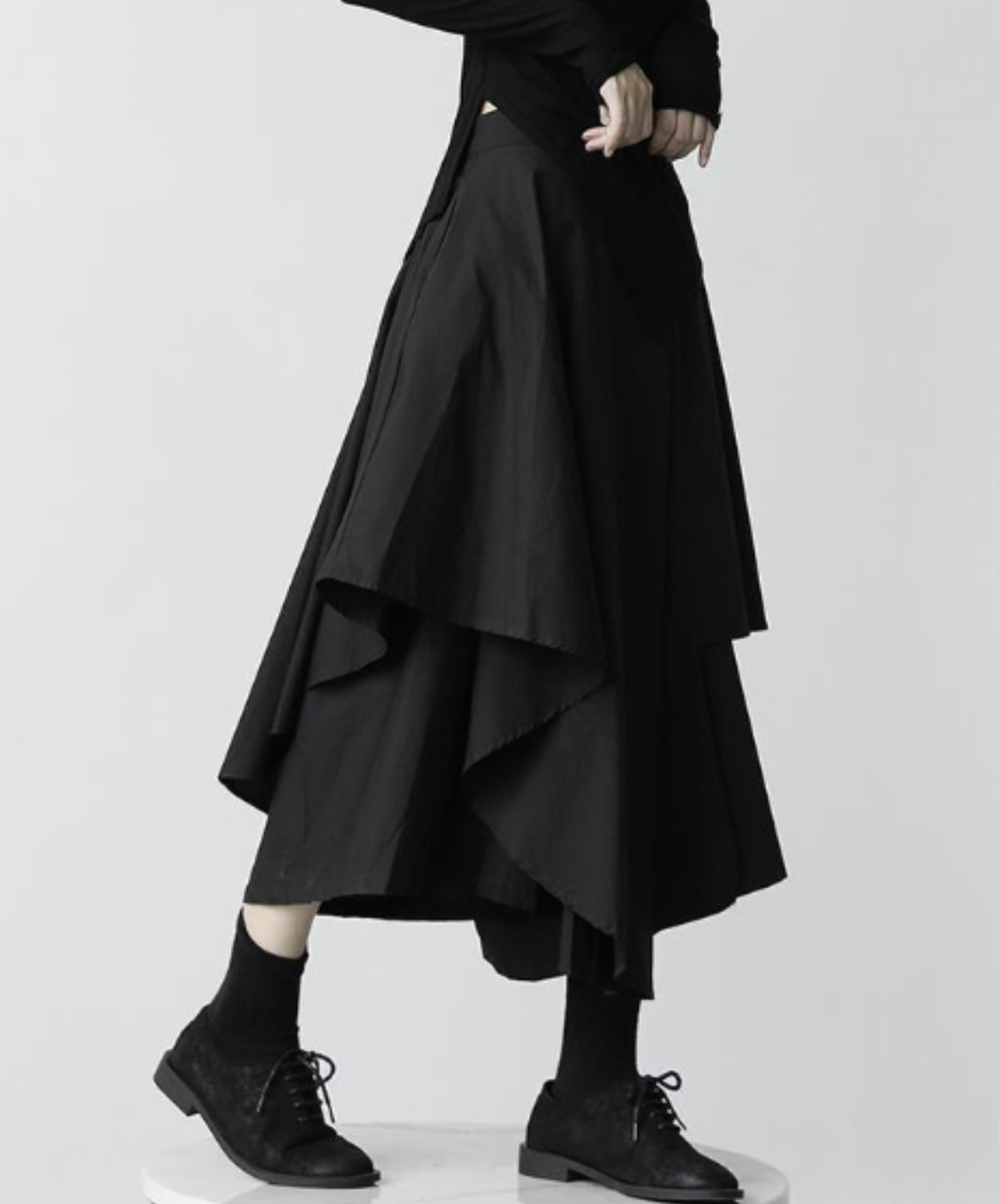 【style87】dark mode outfit set EN2678（jacket+ skirt set）