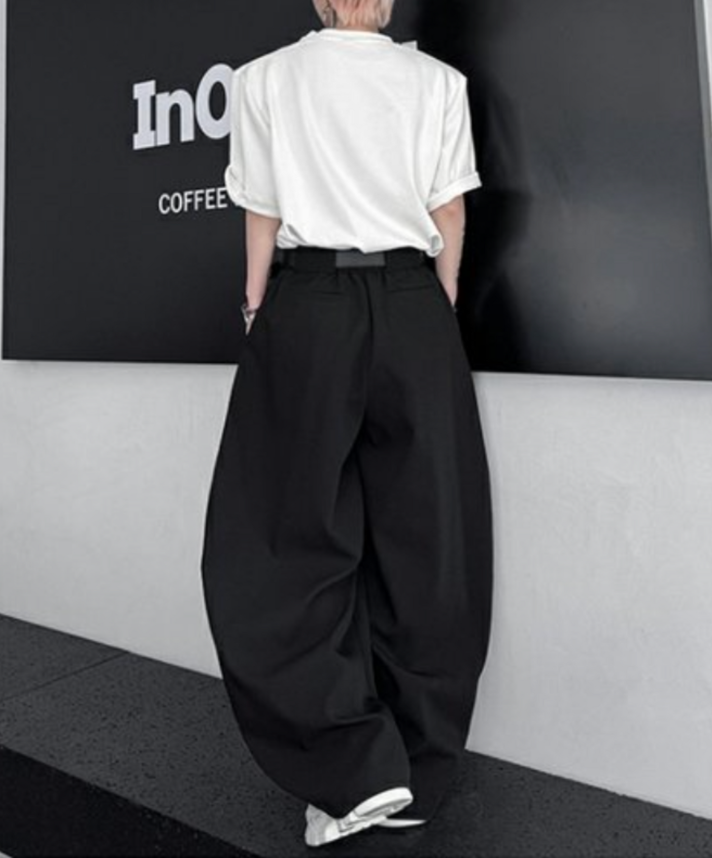 drape mop wide pants EN2070