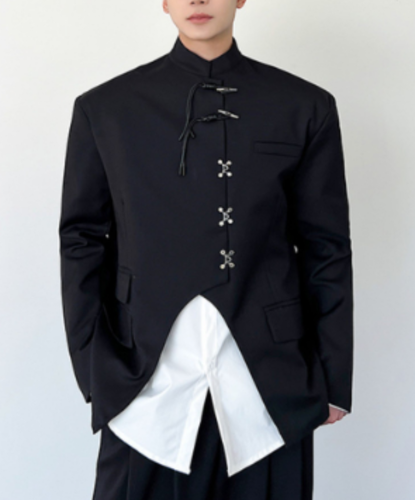 chinese style stand collar jacket EN1280