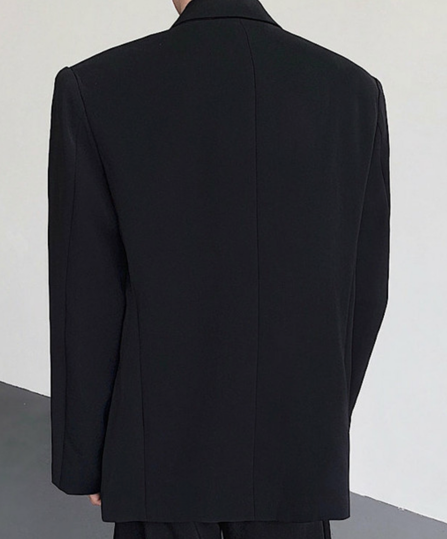 silver rose decoration jacket EN2387