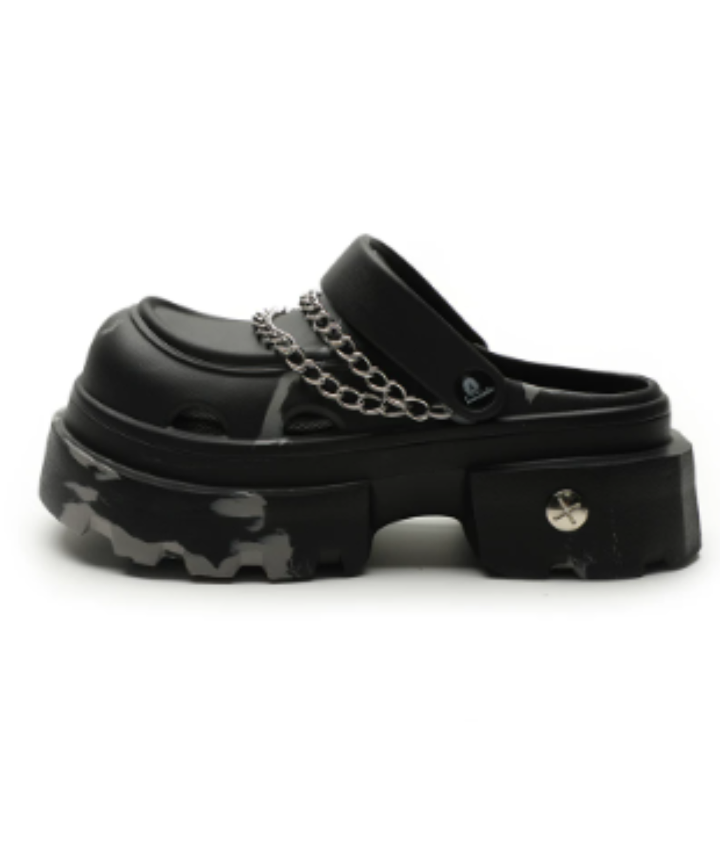 dark punk chain sandals EN2929