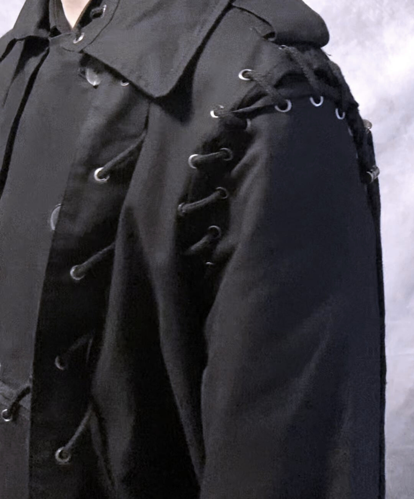 【style86】dark mode outfit set EN2632（coat + shirt + pants set）