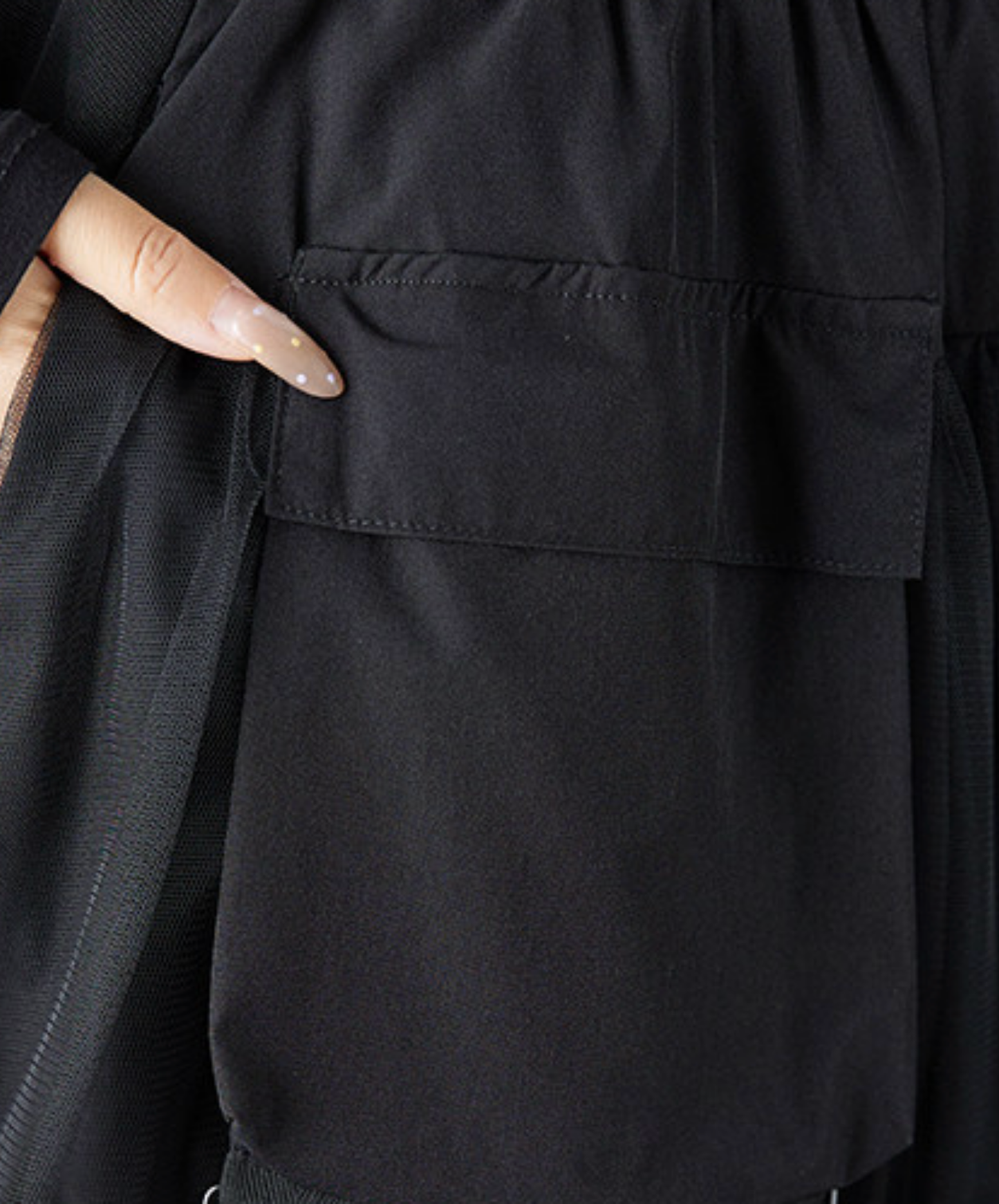 cargo-style design, voluminous skirt EN2757