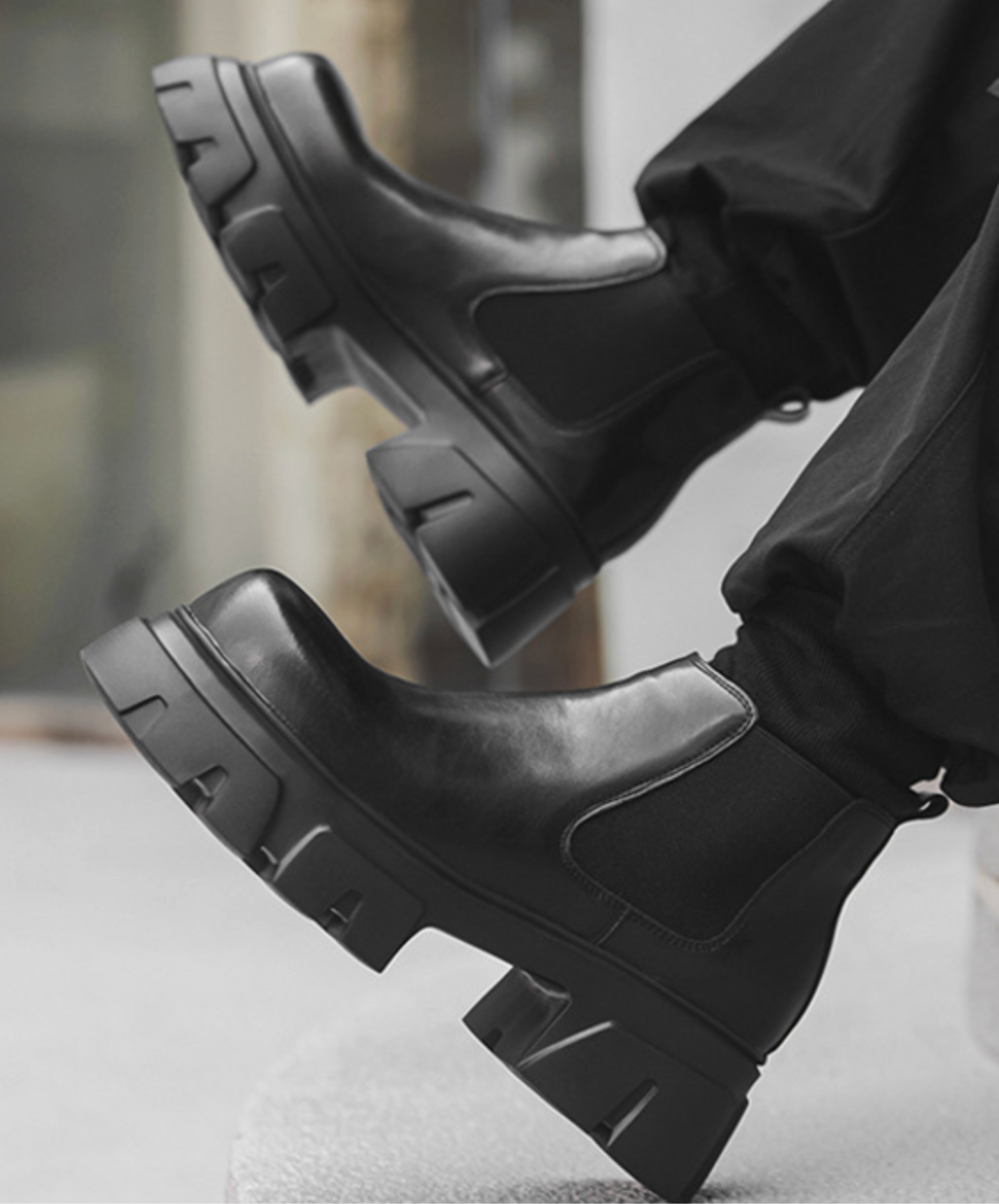 side-gore chelsea shorts shoes EN2500