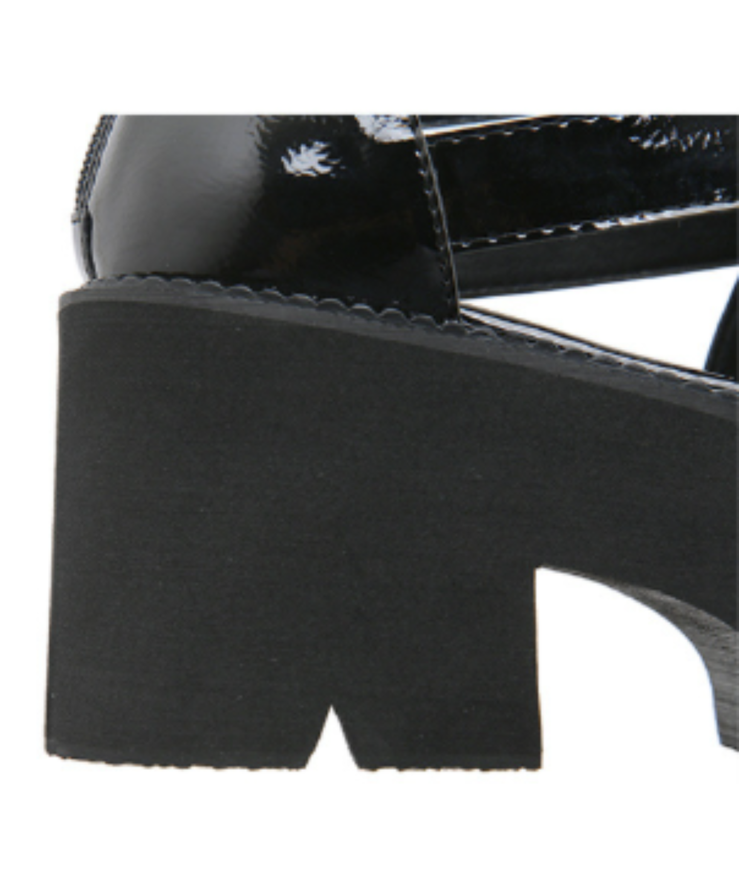 side-open back zipper sandals EN2962