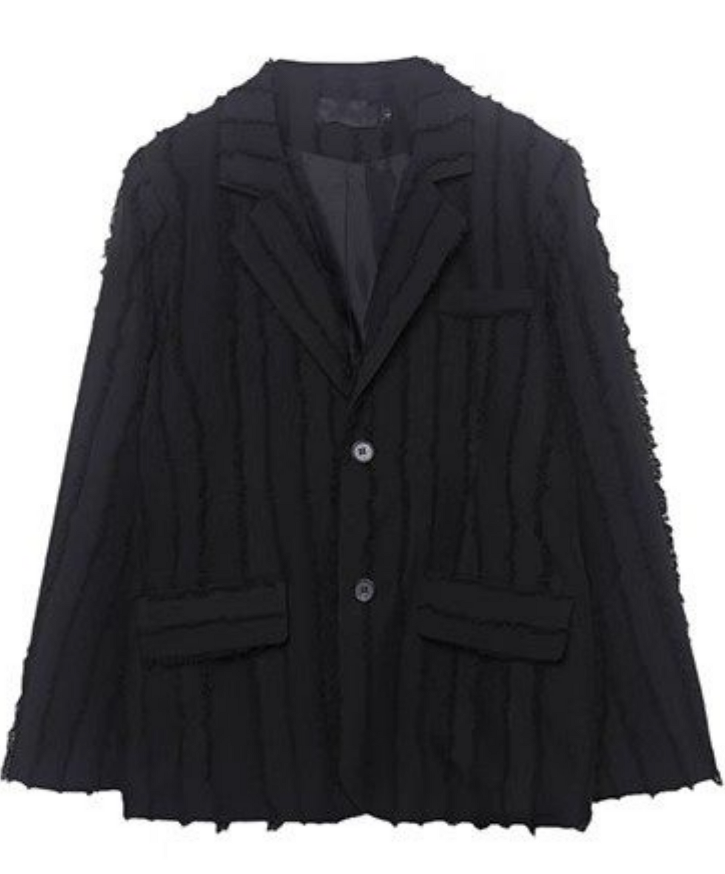 dark striped slim fit jacket EN2698