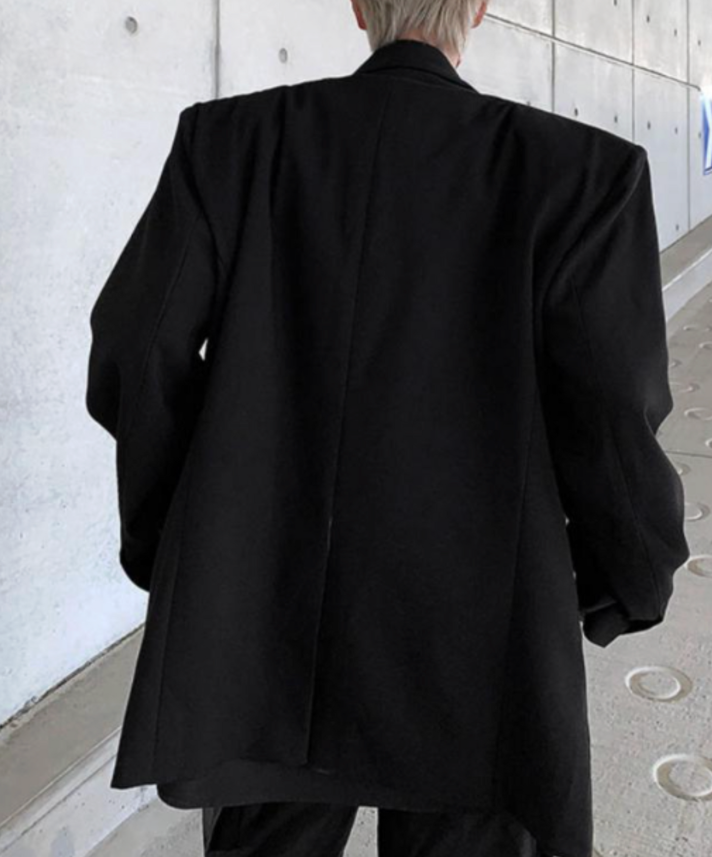 tassel motif print short length jacket EN2428