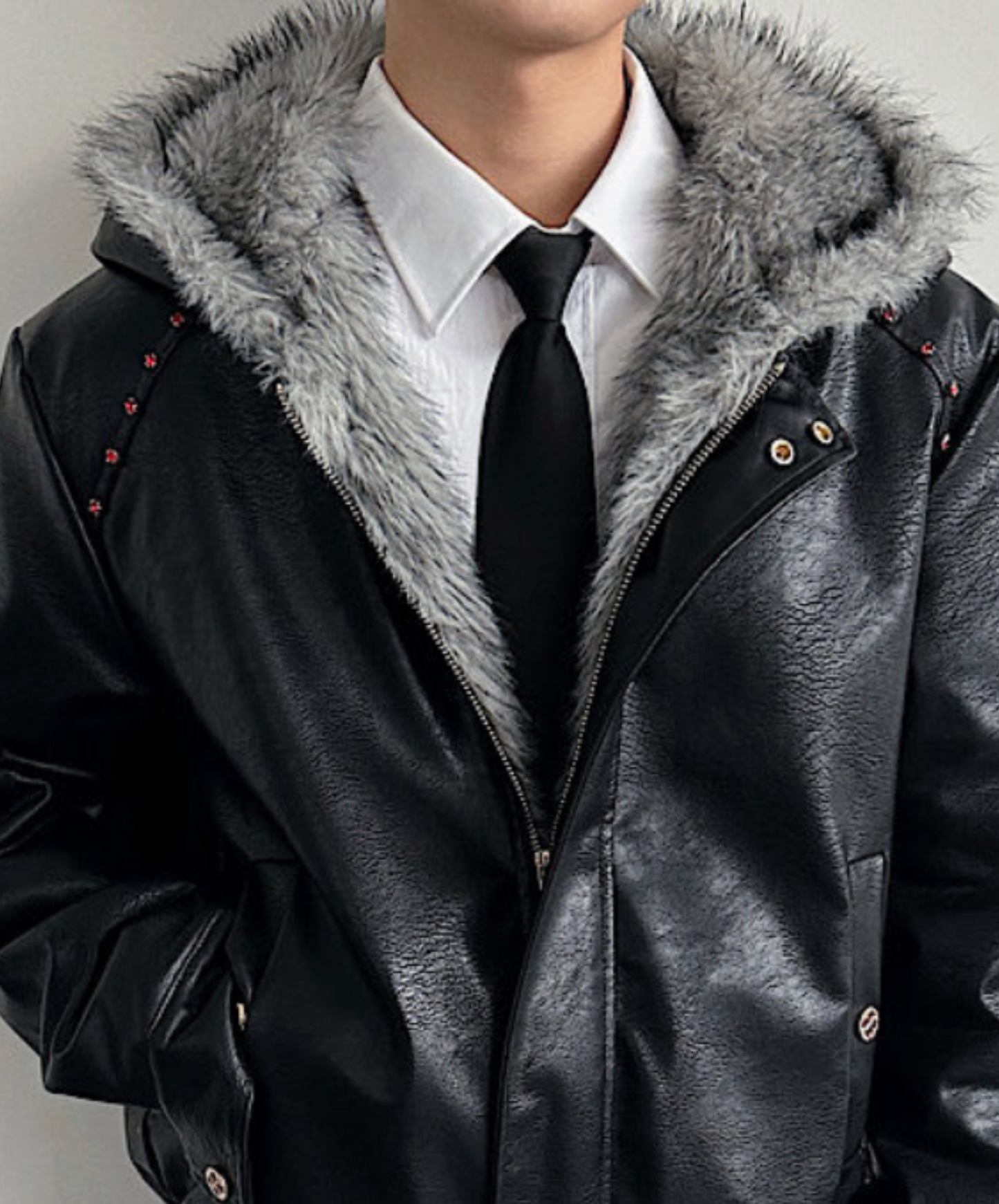 fleece-lined hood jacket EN2571