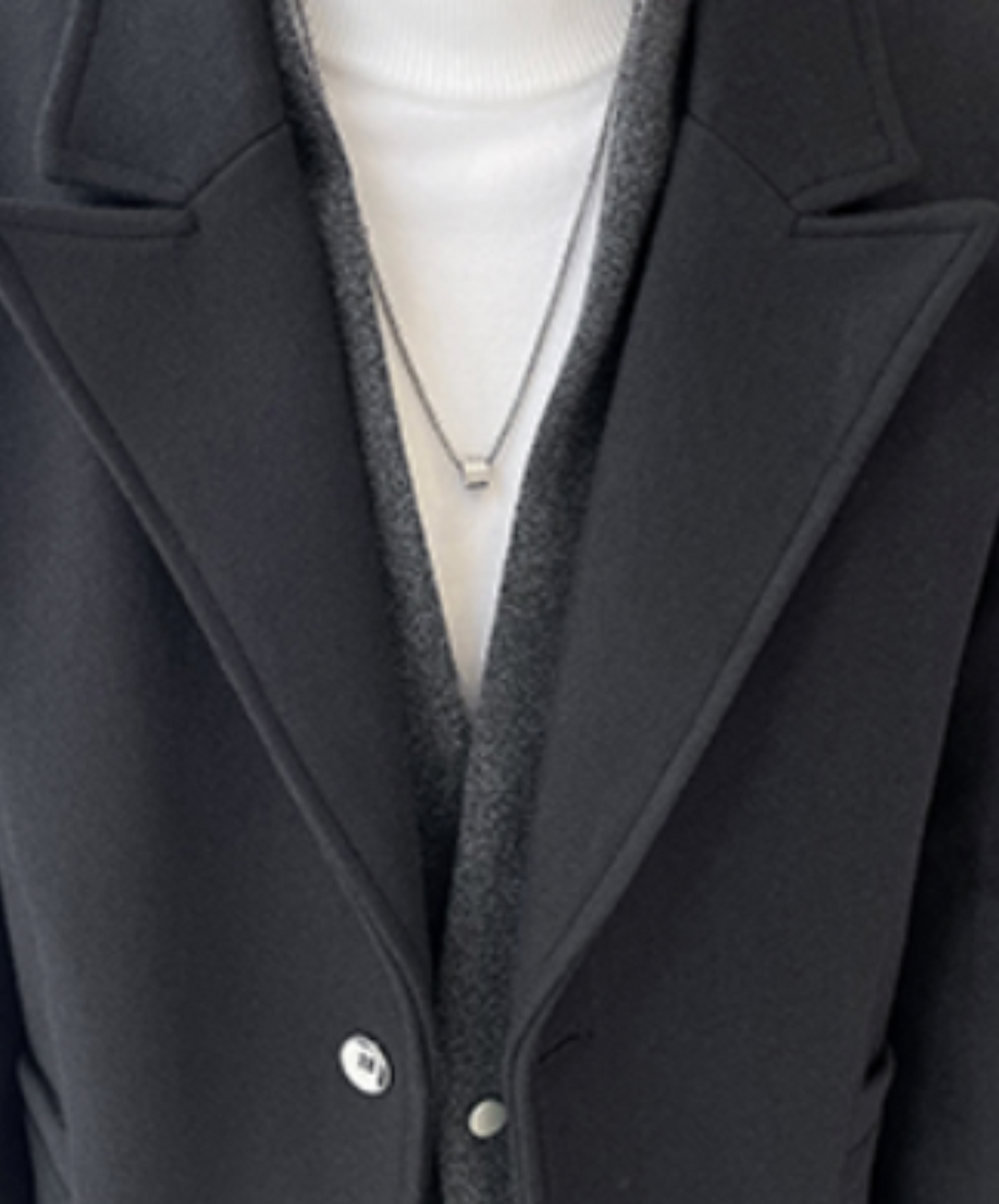 thick fake two-piece coat EN2540