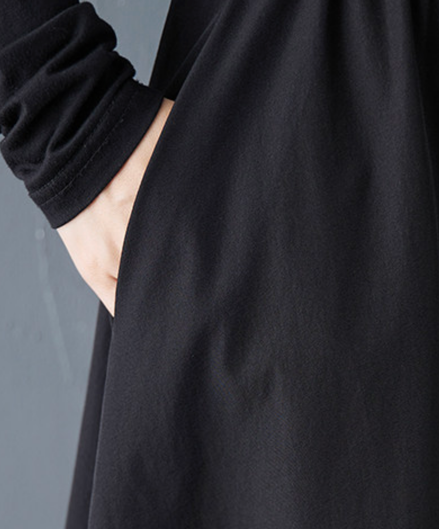 button-down tulip style wide pants EN2707