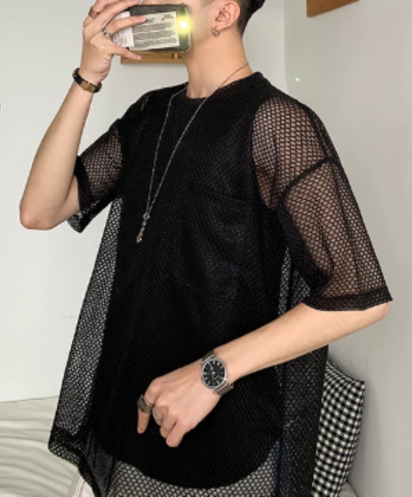 mesh two piece t-shirt EN2928