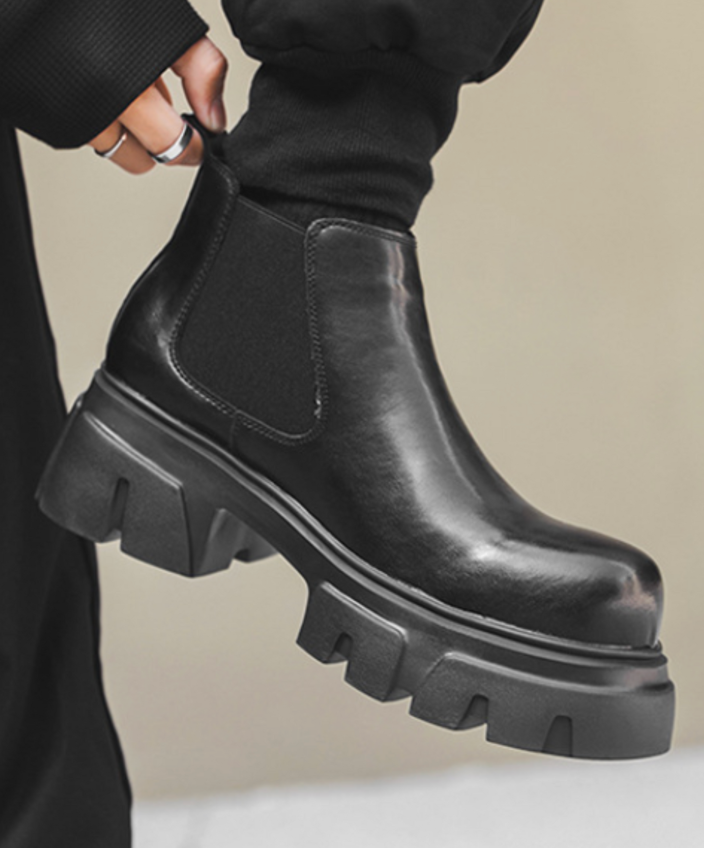 side-gore chelsea shorts shoes EN2500