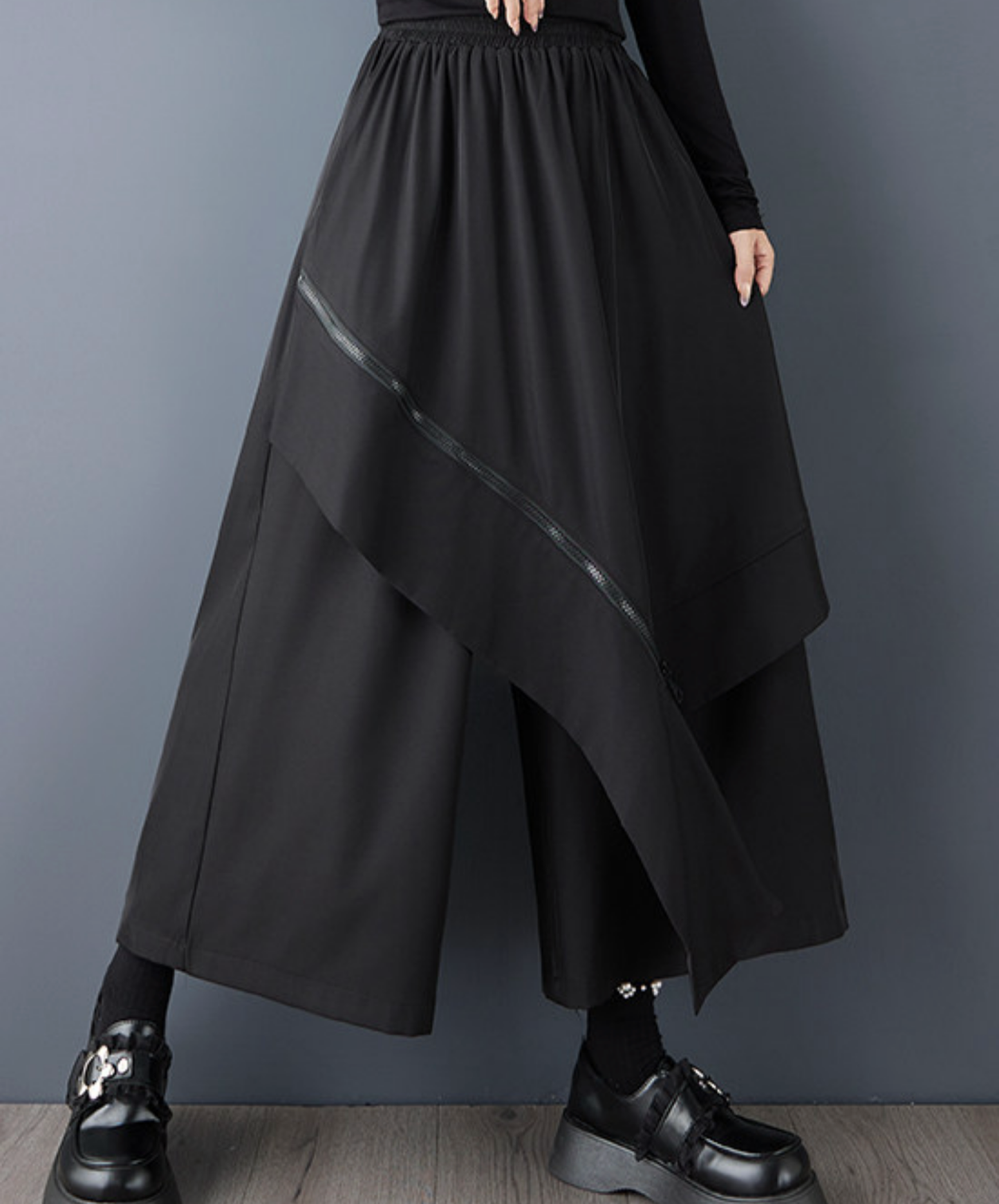 【style102】dark mode outfit set EN2996（shirt + necktie + pants set）