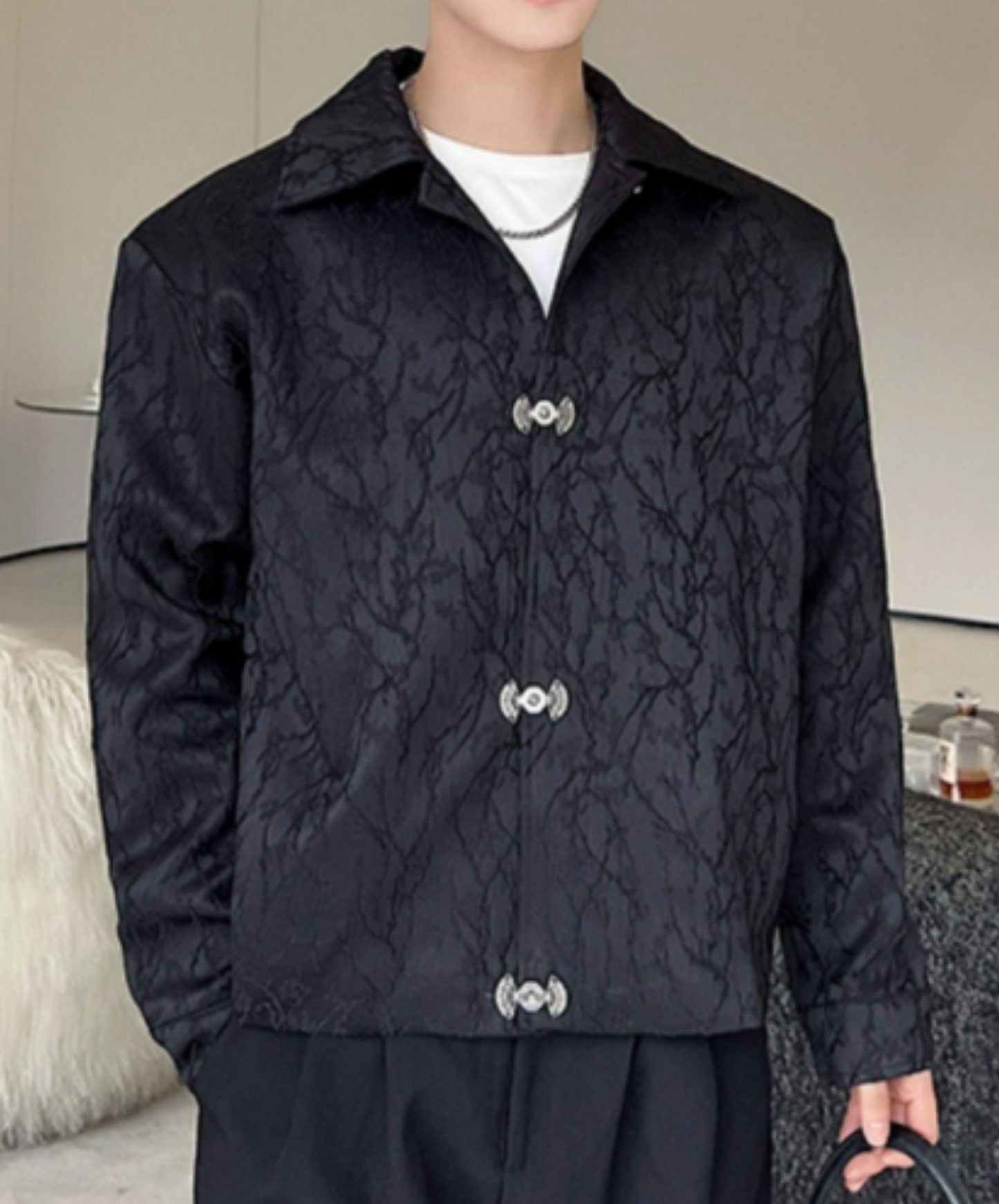 Ivy pattern short length jacket EN2752