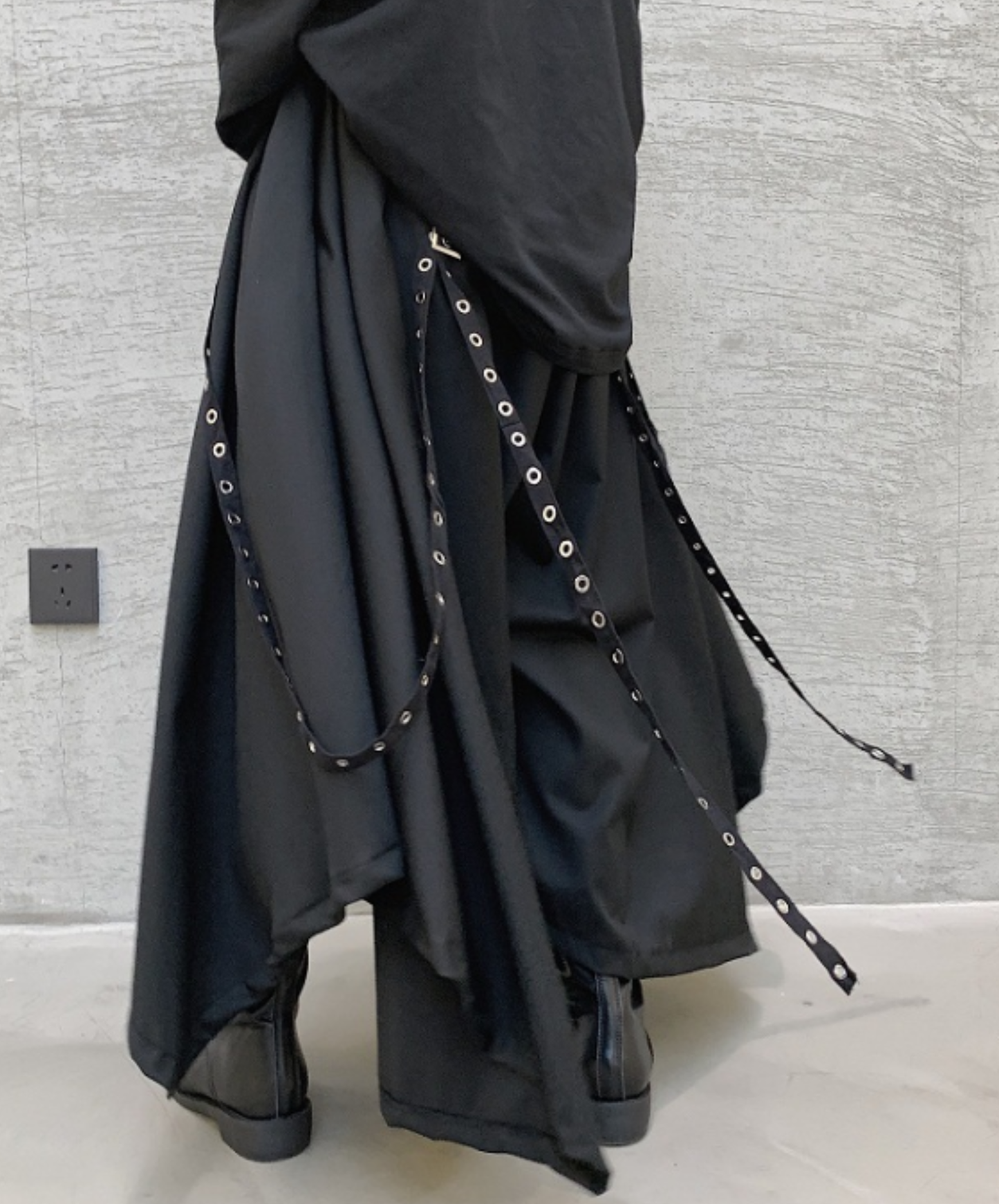 【style89】dark mode outfit set EN2699（sweatshirt + pants set）