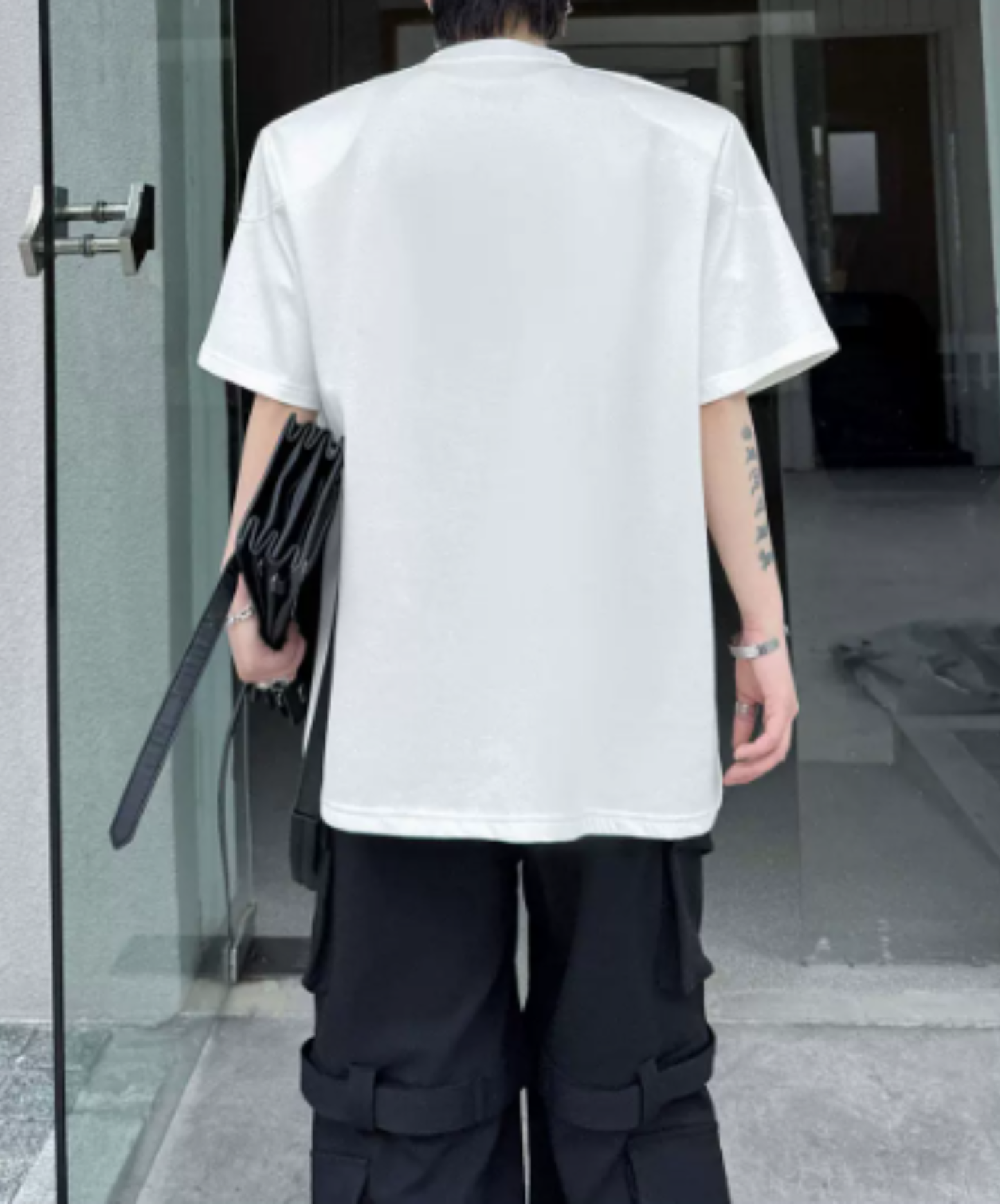 retro embroidery beads t-shirt EN2873