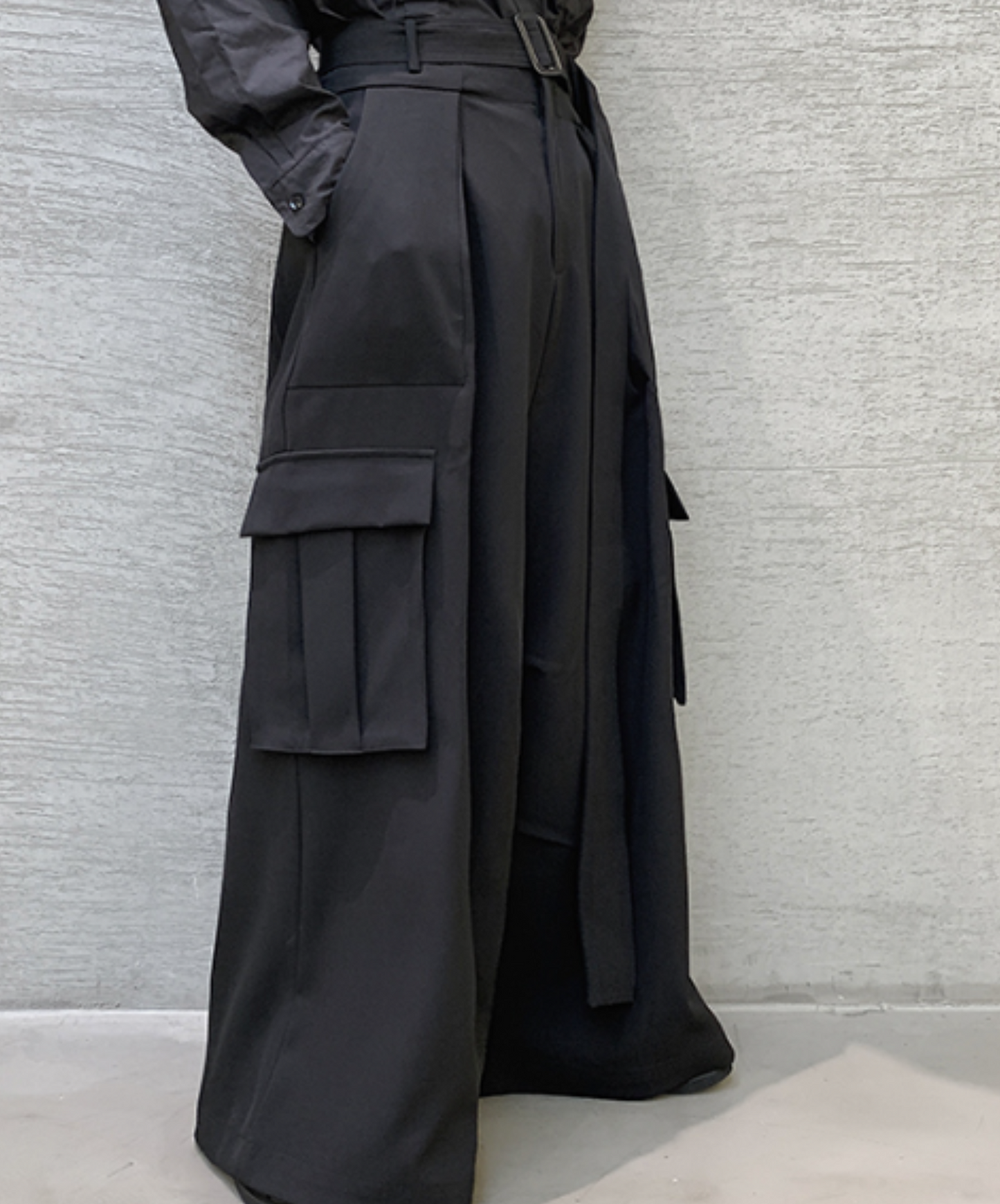 【style58】dark mode outfit set EN1858（jacket + pants set）